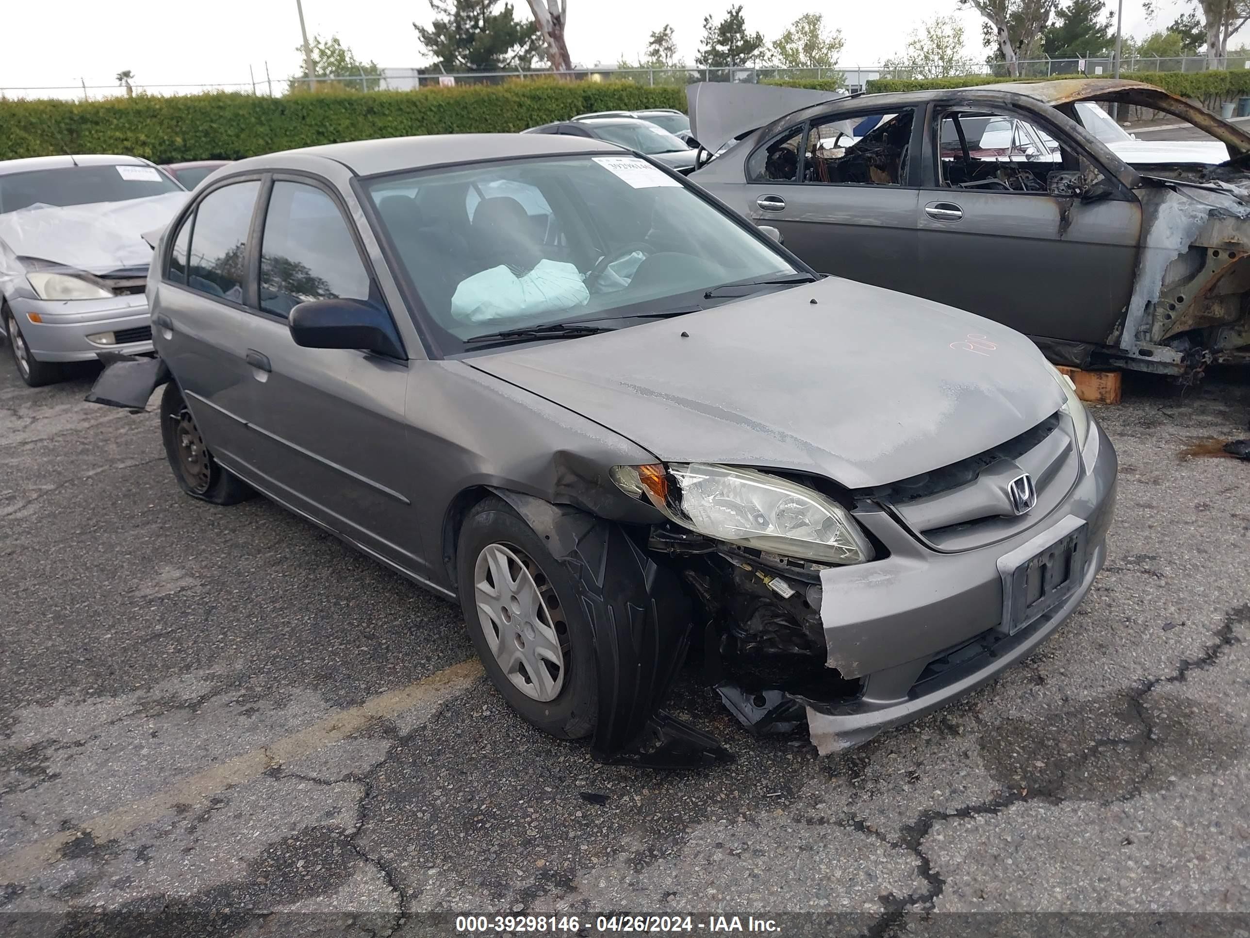 HONDA CIVIC 2005 2hges16375h519820