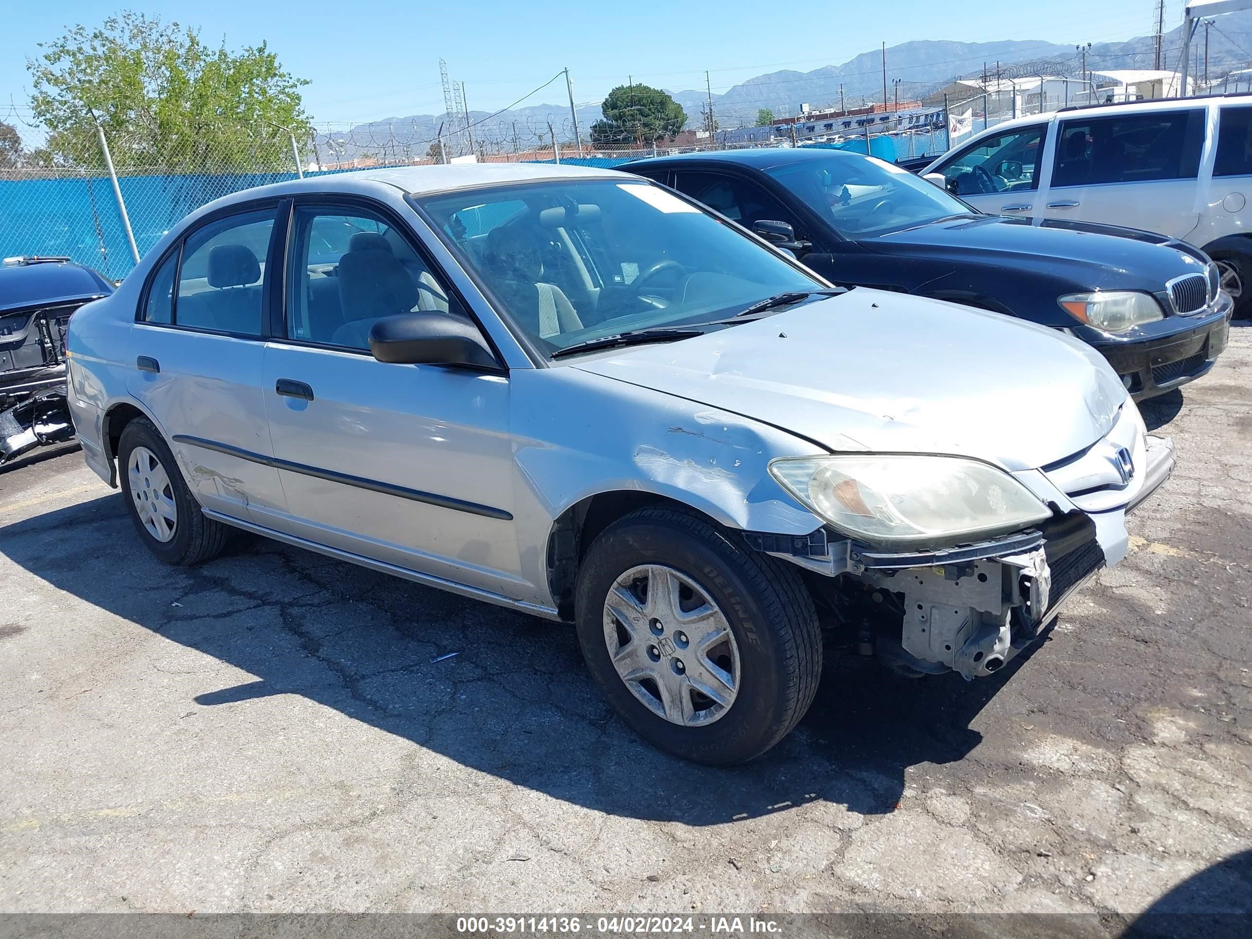 HONDA CIVIC 2005 2hges16385h503707