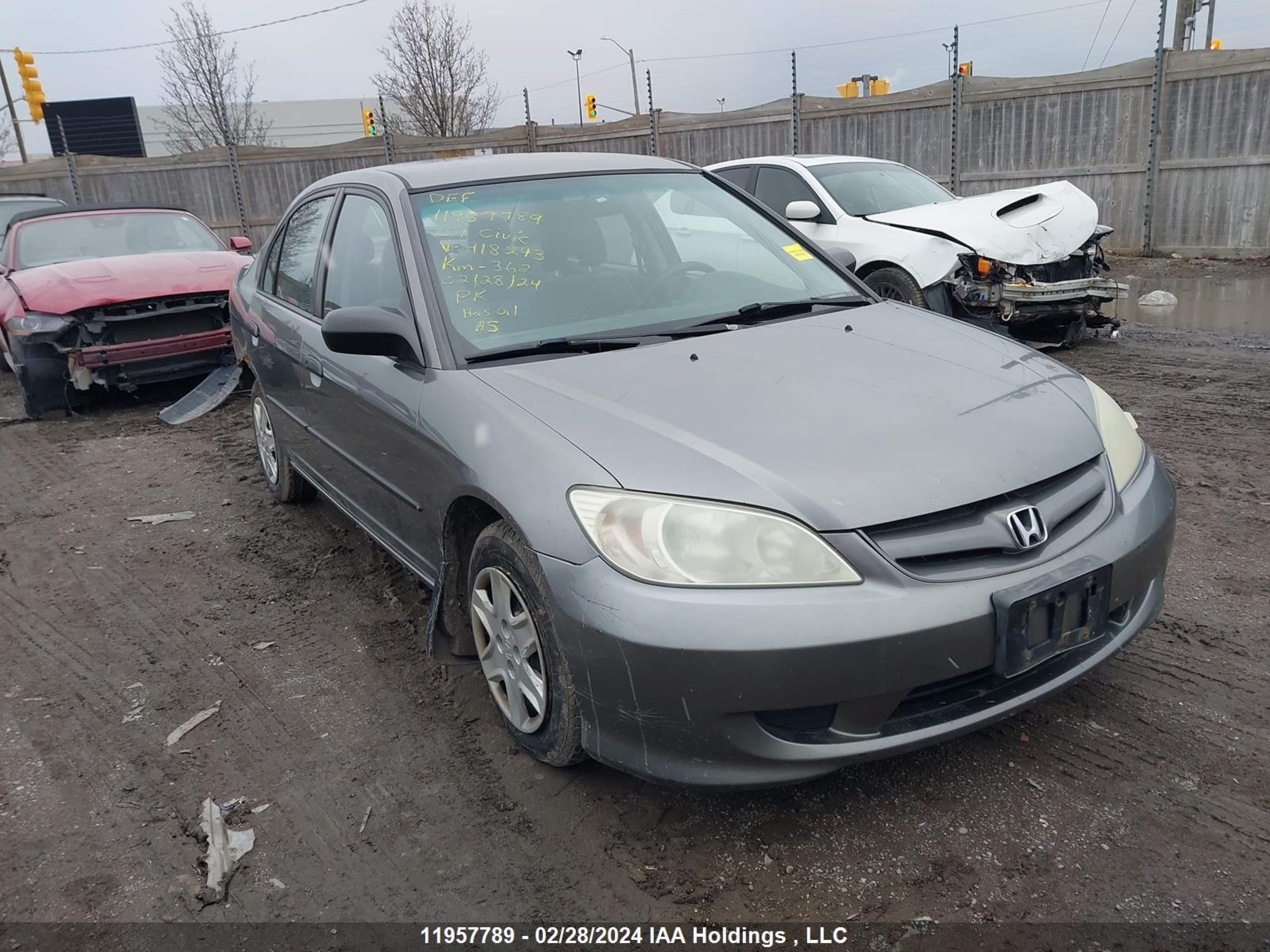 HONDA CIVIC 2004 2hges16394h918243