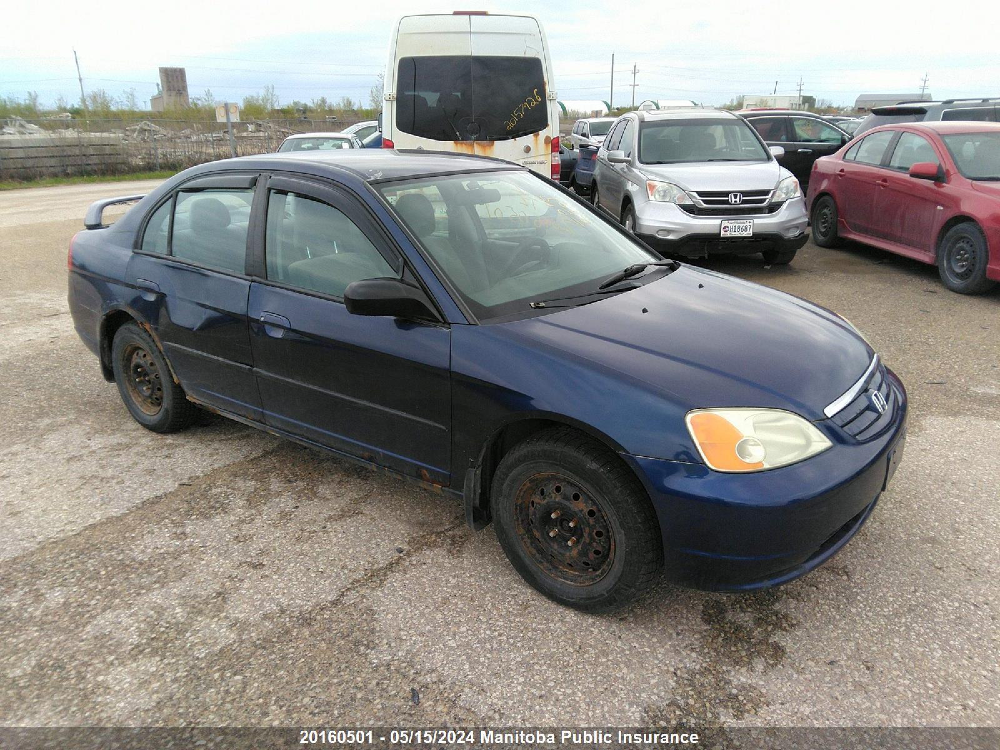 HONDA CIVIC 2003 2hges16483h929886