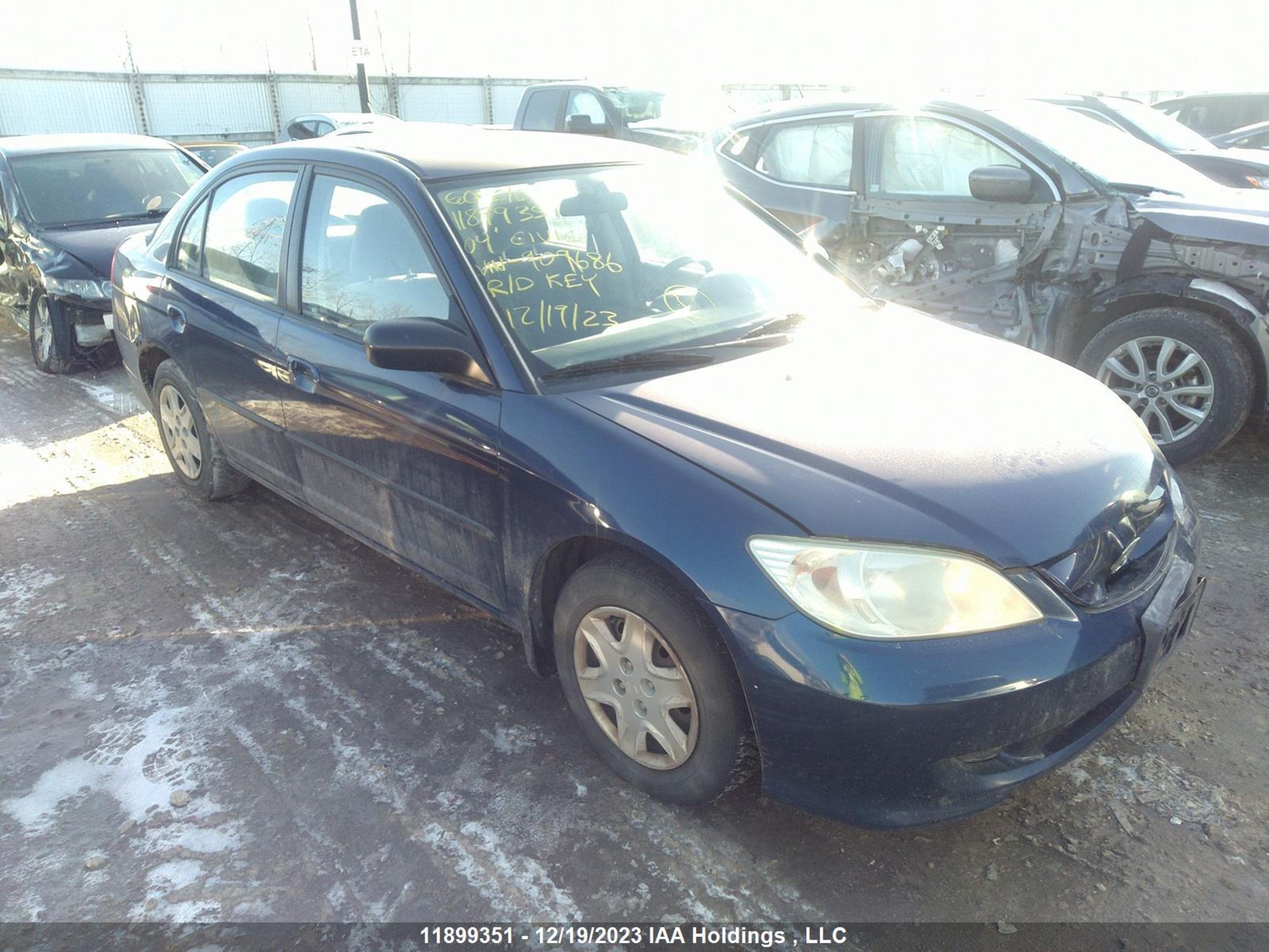 HONDA CIVIC 2004 2hges16484h909686