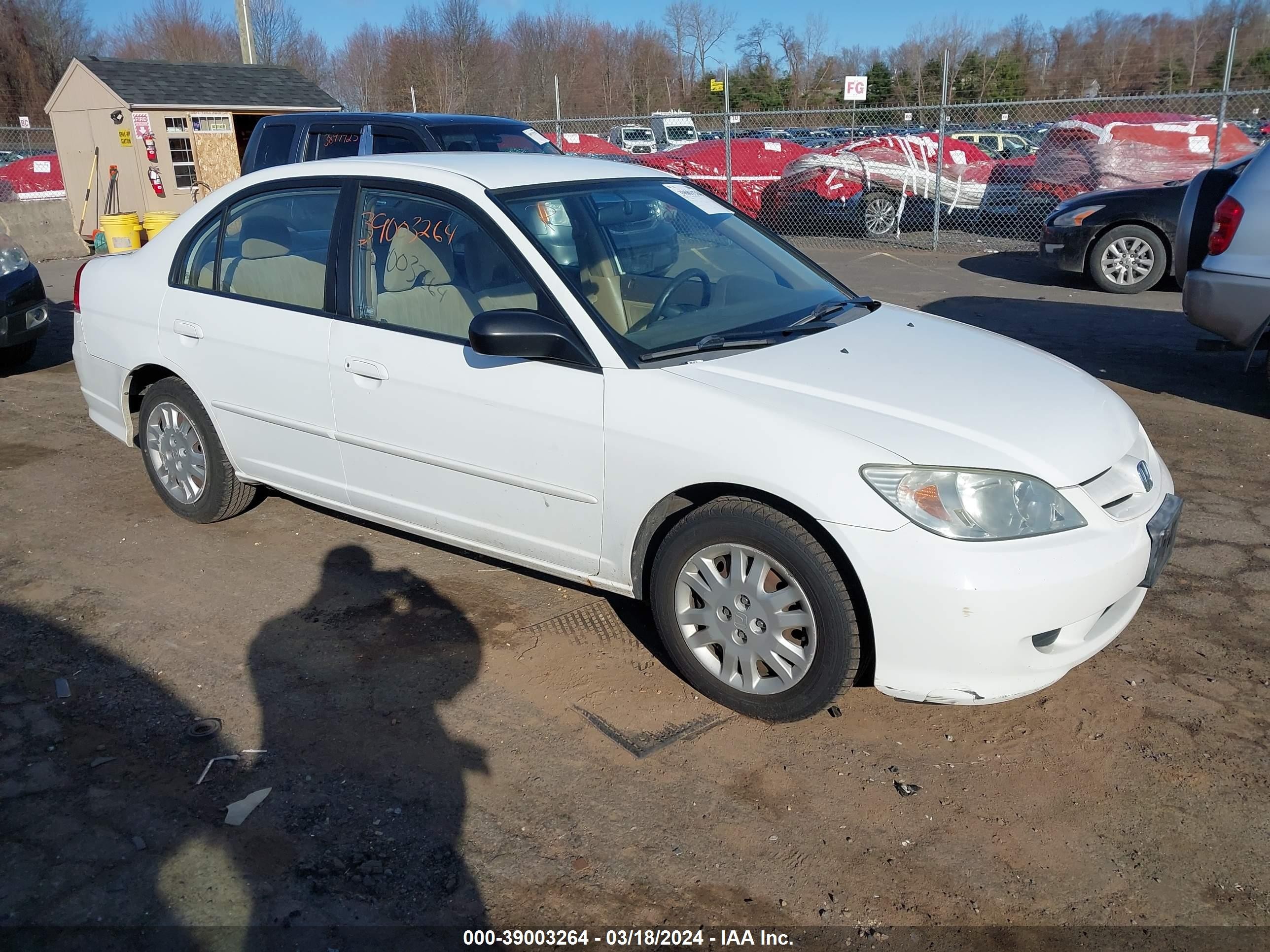 HONDA CIVIC 2005 2hges16515h626038