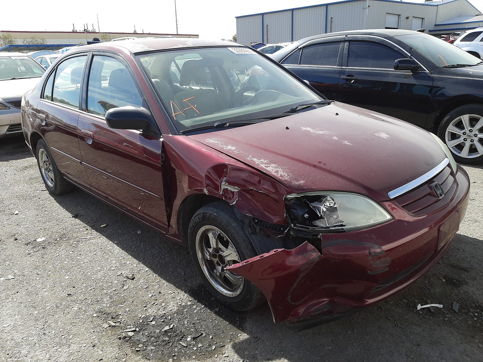 HONDA CIVIC LX 2003 2hges16523h526155