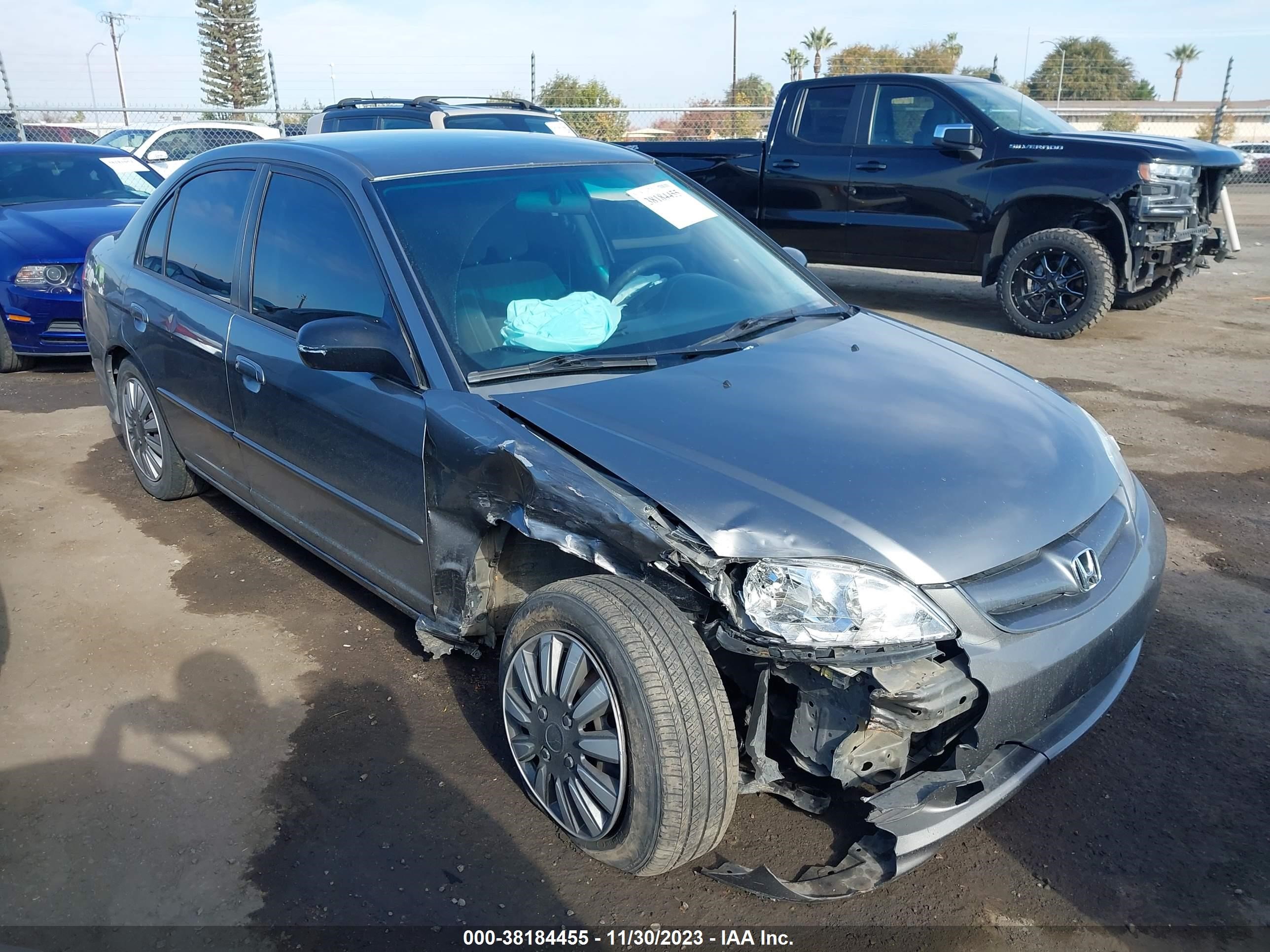 HONDA CIVIC 2005 2hges16525h503381