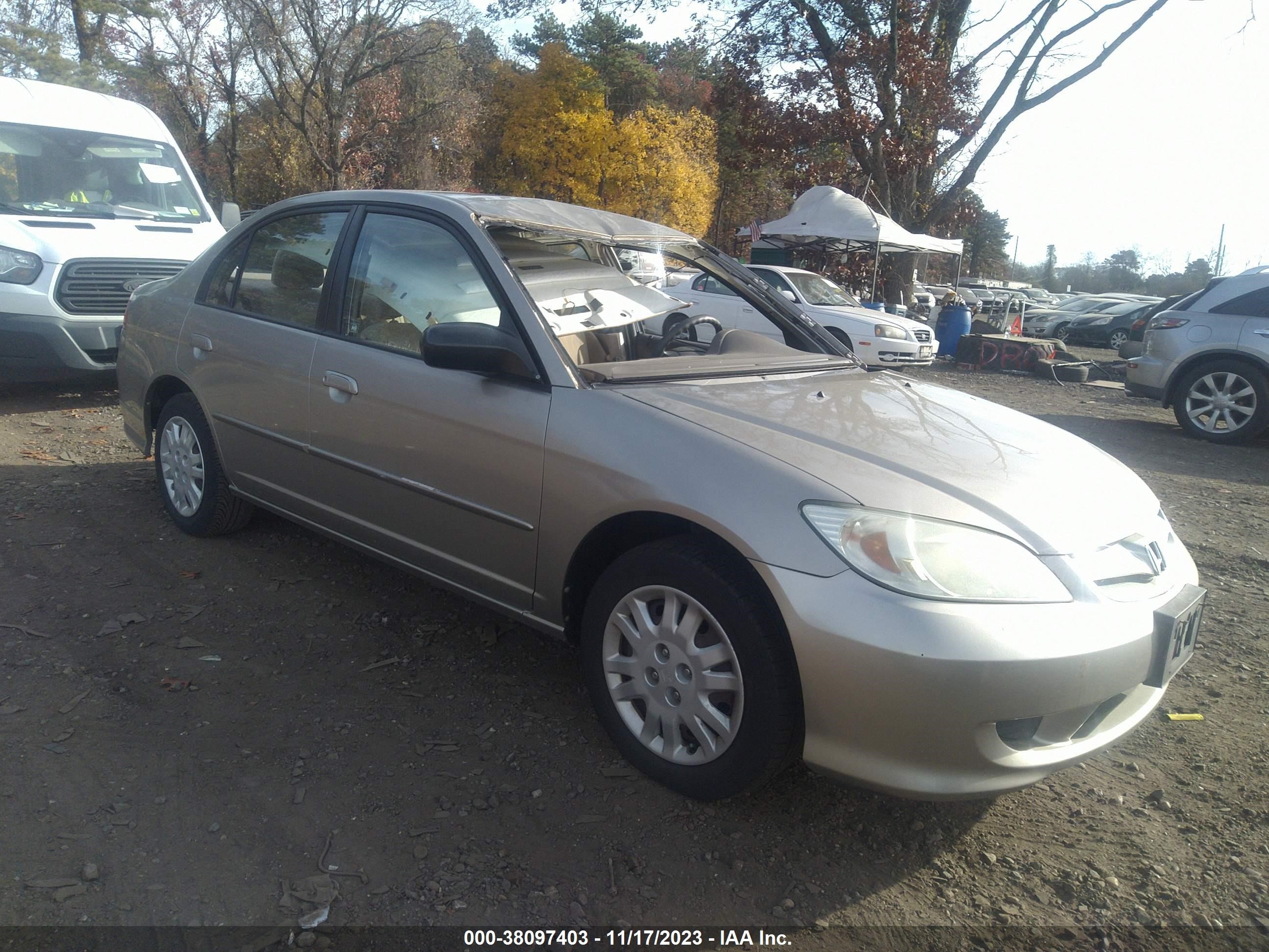 HONDA CIVIC 2005 2hges16525h581644