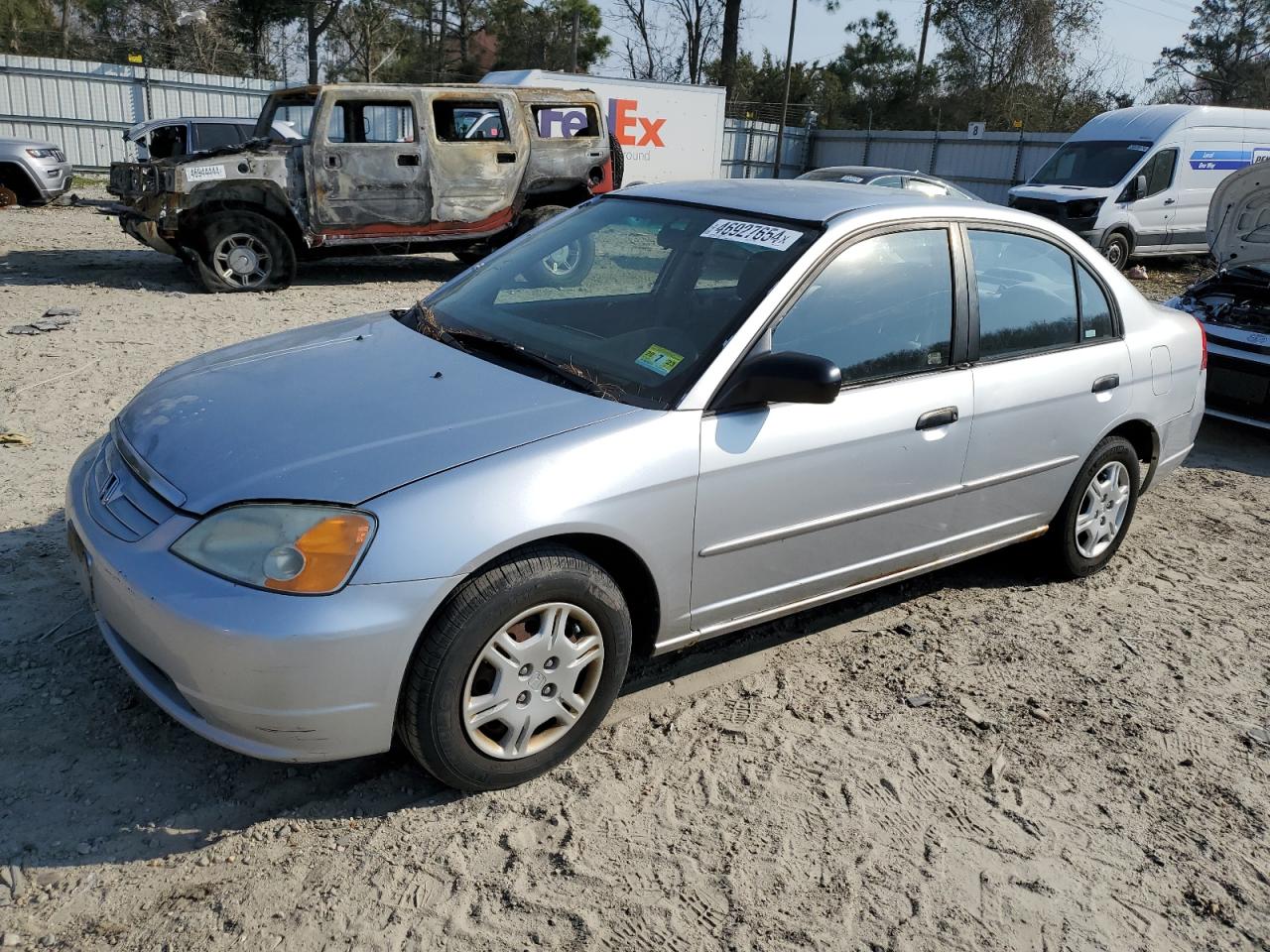 HONDA CIVIC LX 2001 2hges16531h599760