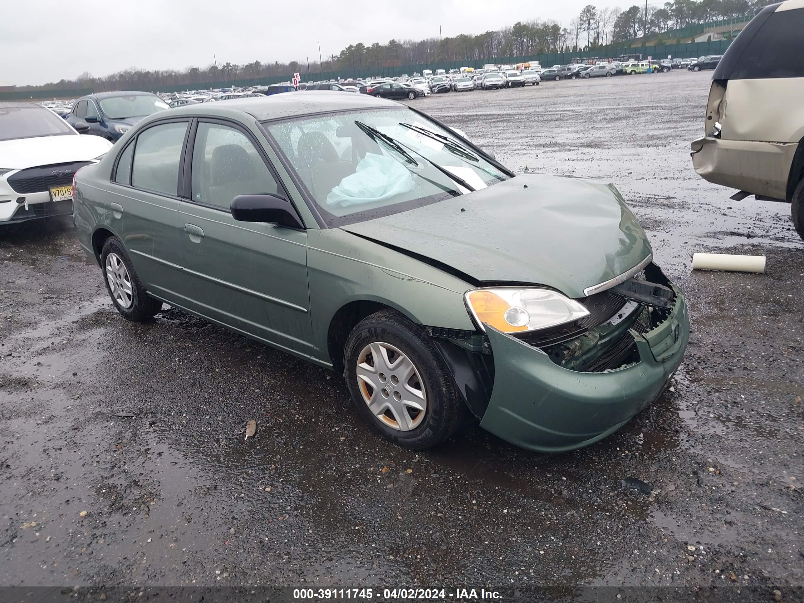 HONDA CIVIC 2003 2hges16533h507629