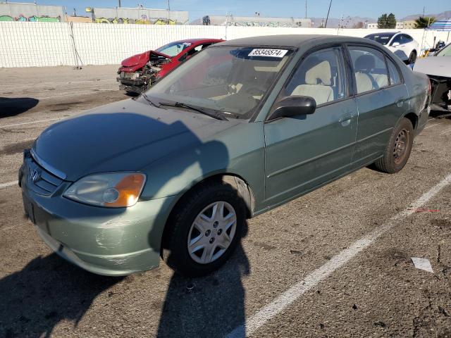 HONDA CIVIC LX 2003 2hges16533h590978