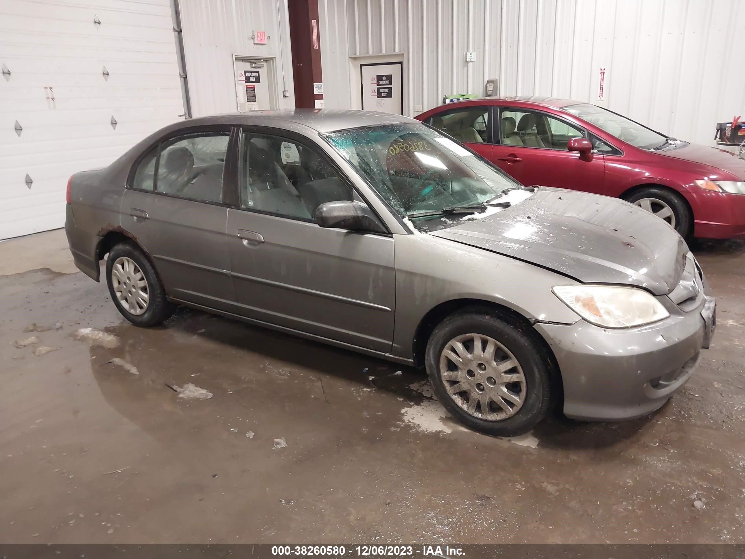 HONDA CIVIC 2005 2hges16535h603439