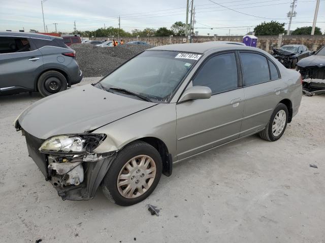 HONDA CIVIC 2005 2hges16535h623044