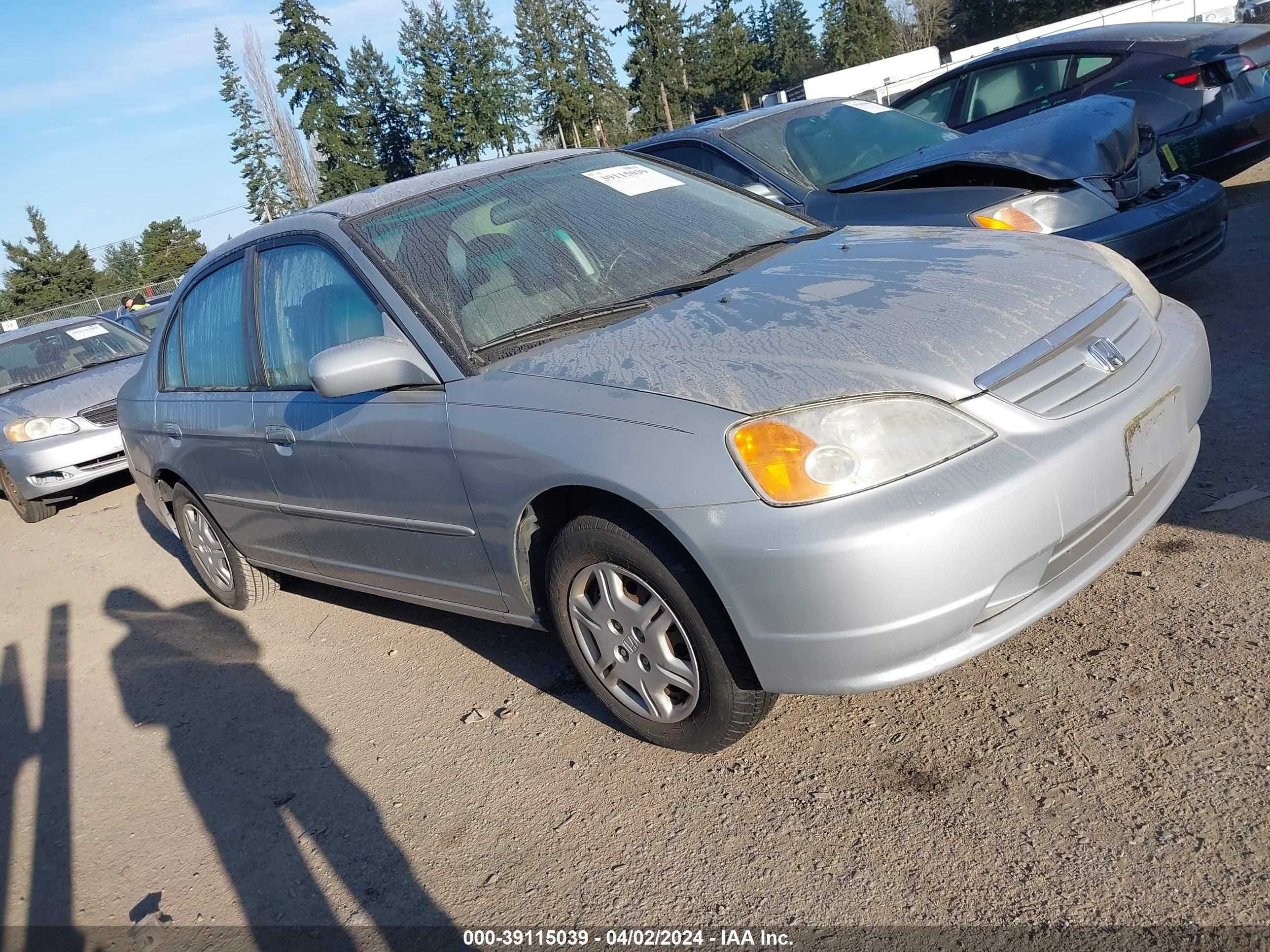 HONDA CIVIC 2001 2hges16541h590422