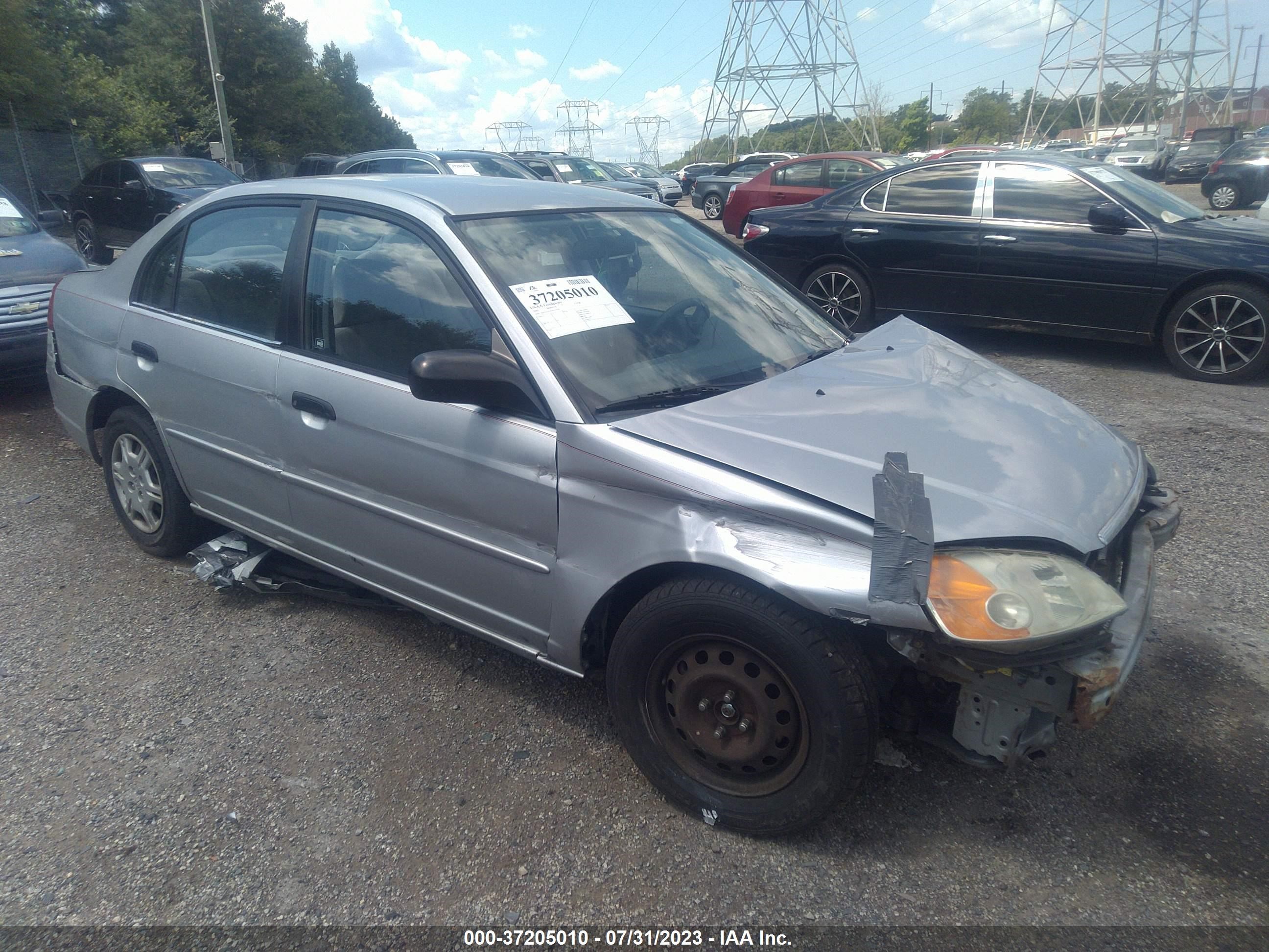 HONDA CIVIC 2001 2hges16541h611298