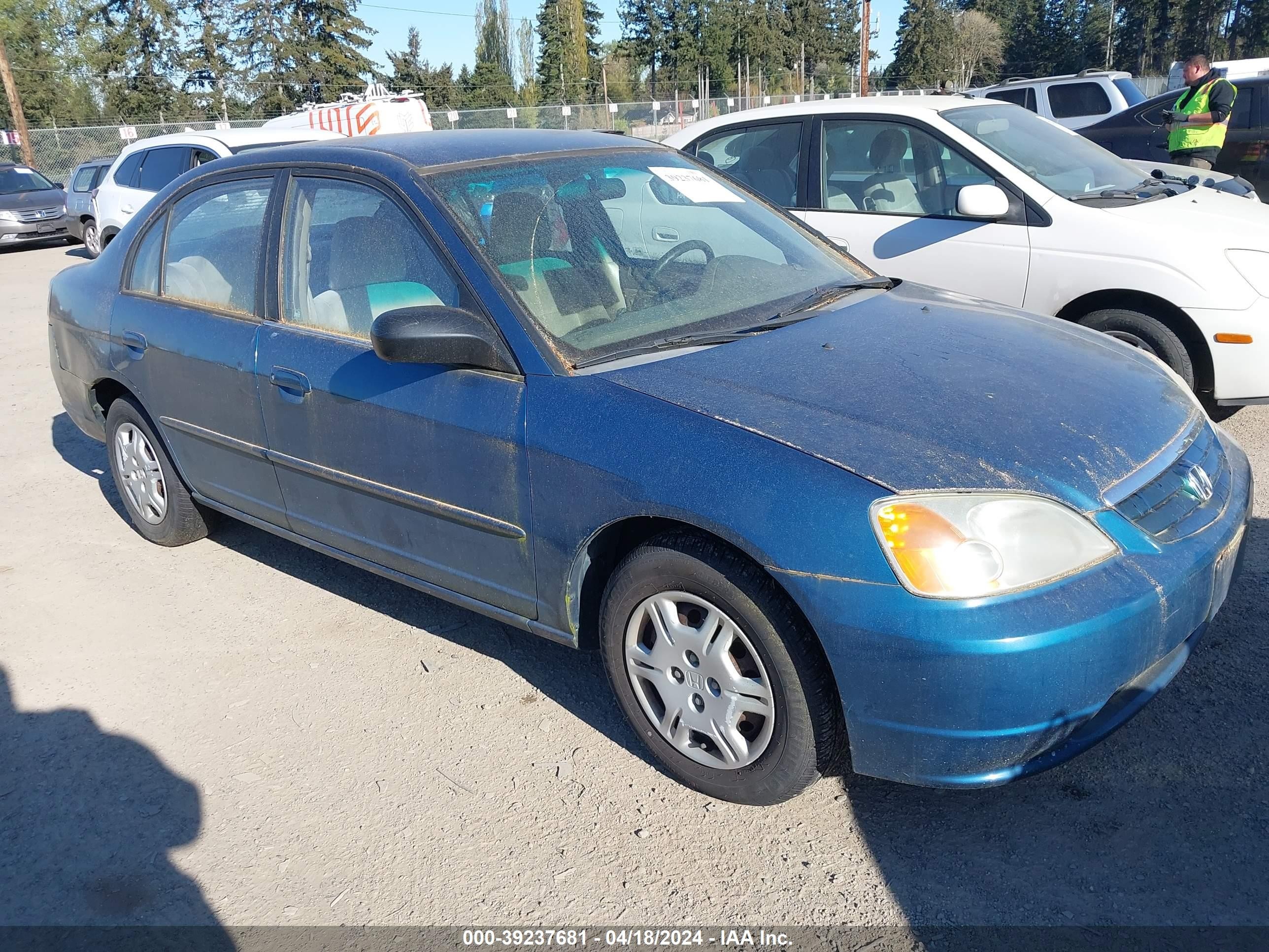 HONDA CIVIC 2002 2hges16542h501899