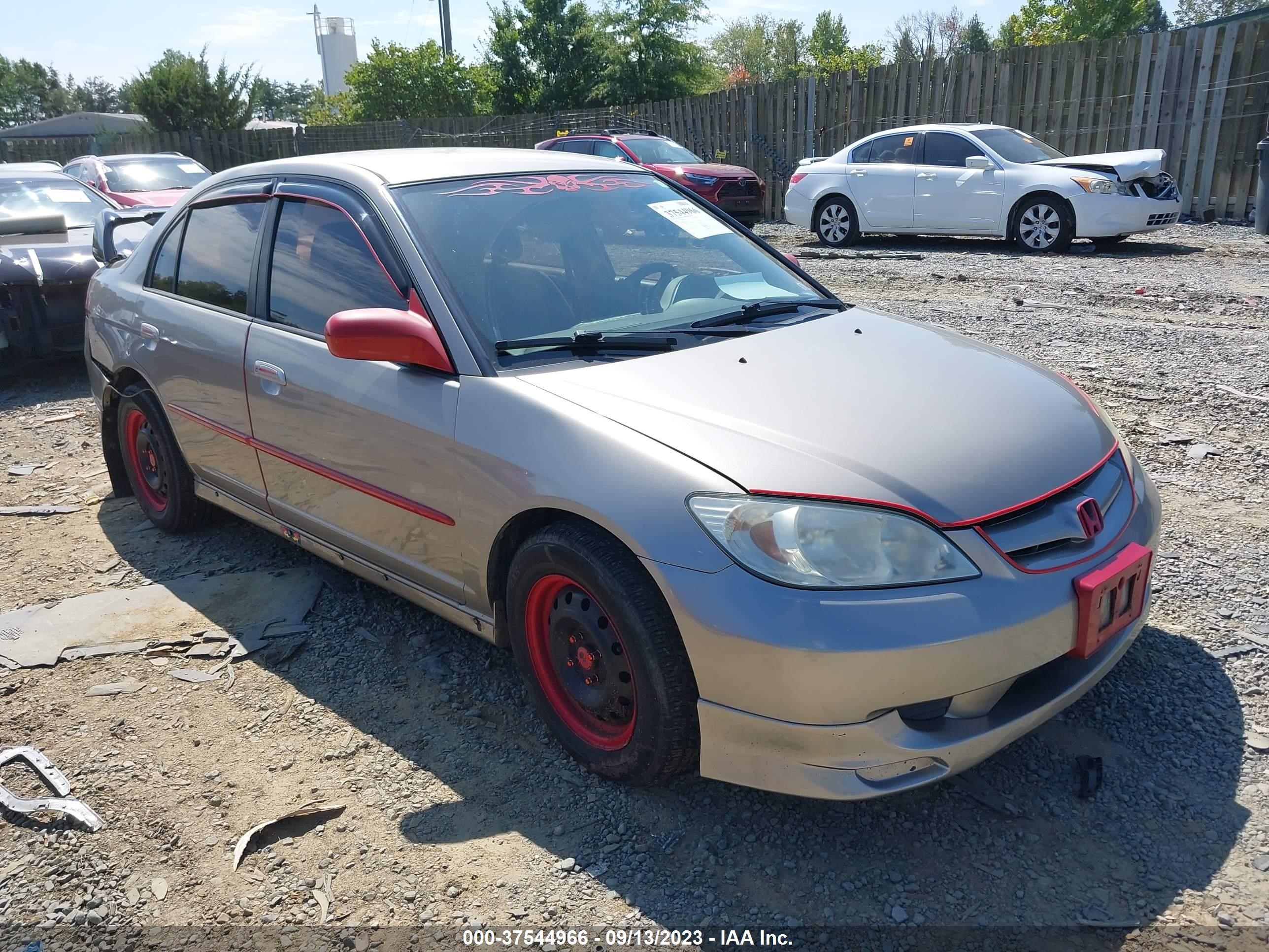 HONDA CIVIC 2005 2hges16545h527181