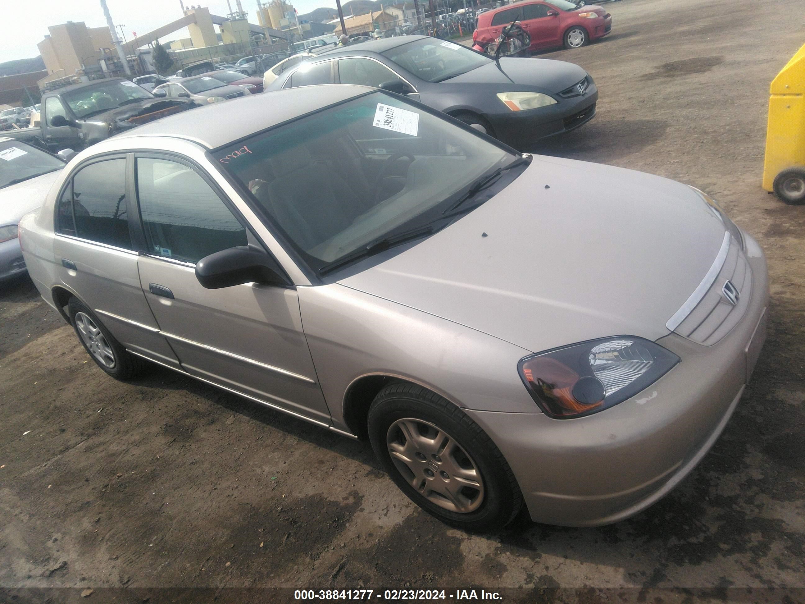 HONDA CIVIC 2001 2hges16551h554206