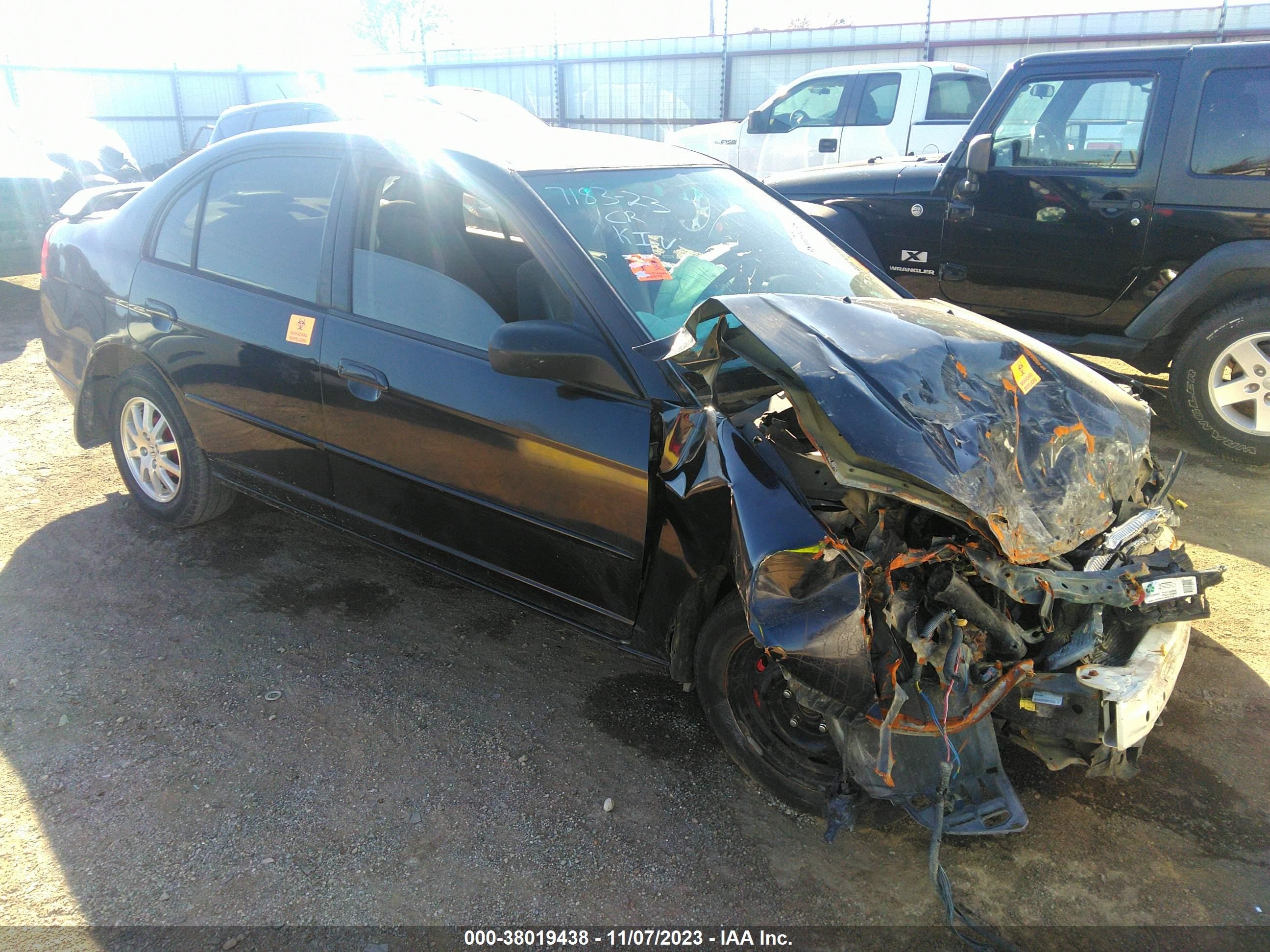 HONDA CIVIC 2001 2hges16561h527936