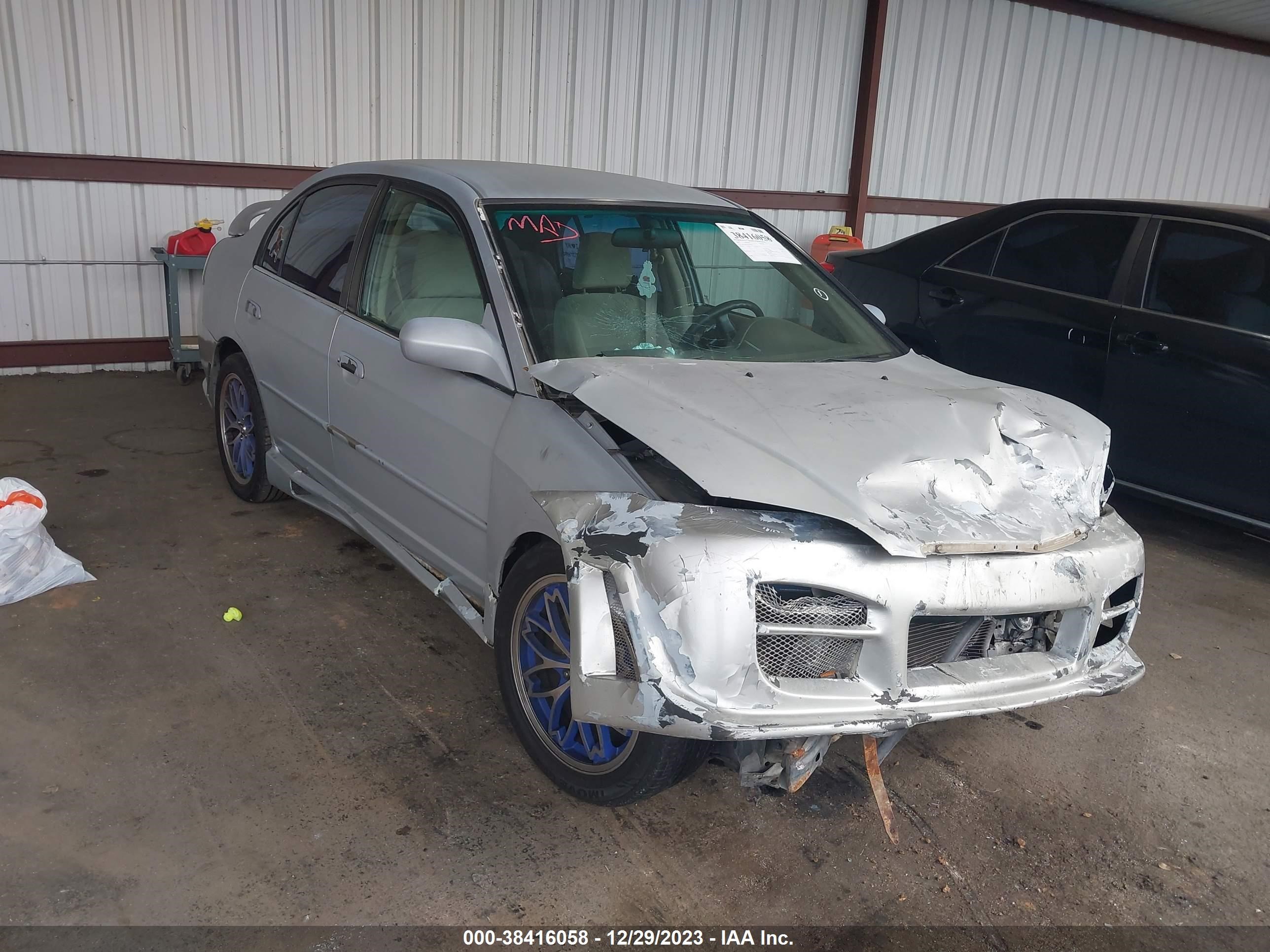 HONDA CIVIC 2001 2hges16561h602909