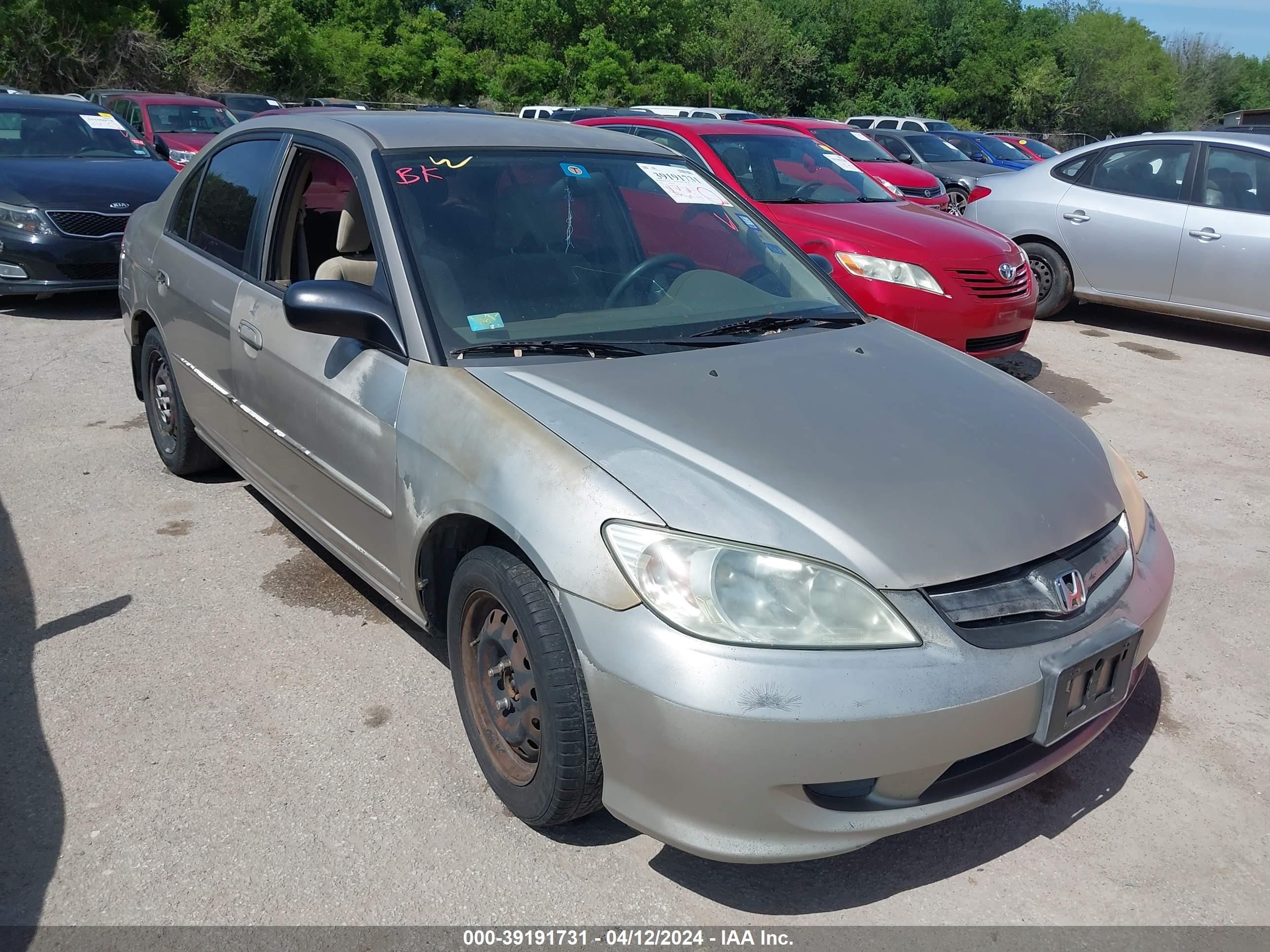 HONDA CIVIC 2004 2hges16564h535796