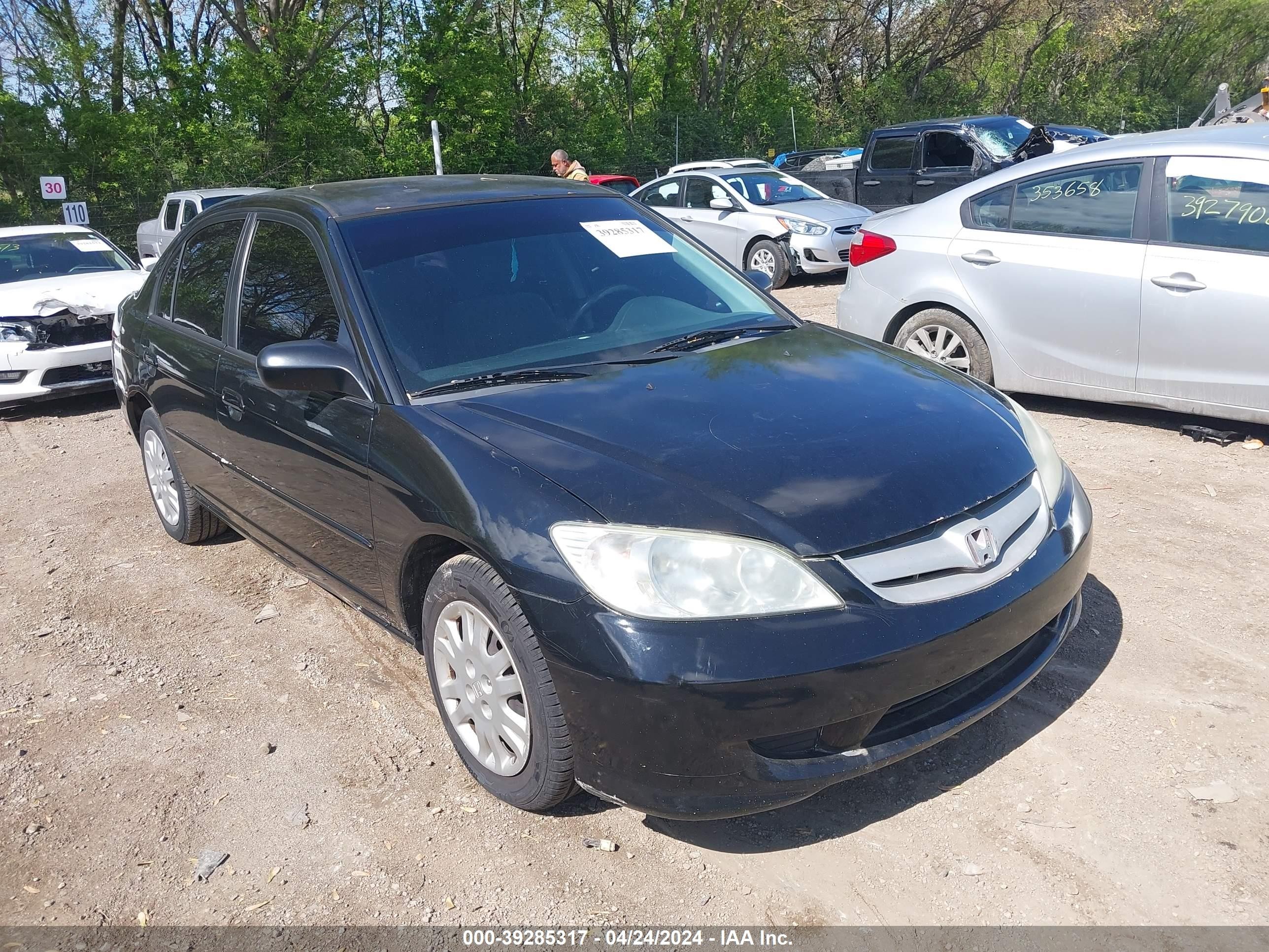 HONDA CIVIC 2005 2hges16565h500872