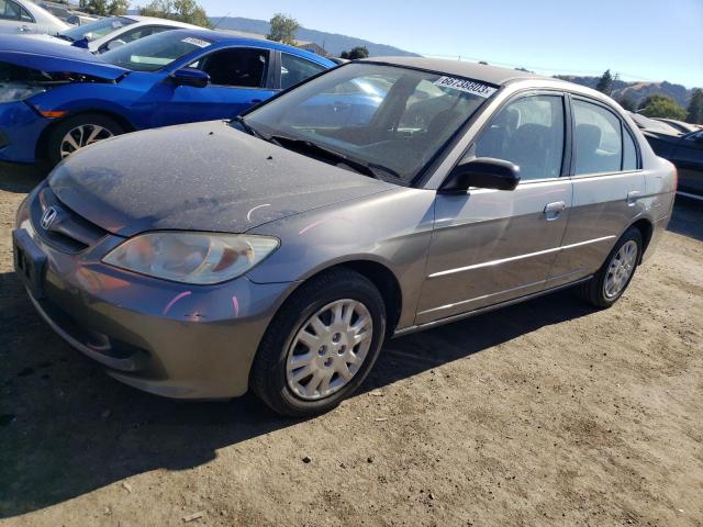 HONDA CIVIC LX 2005 2hges16565h527764