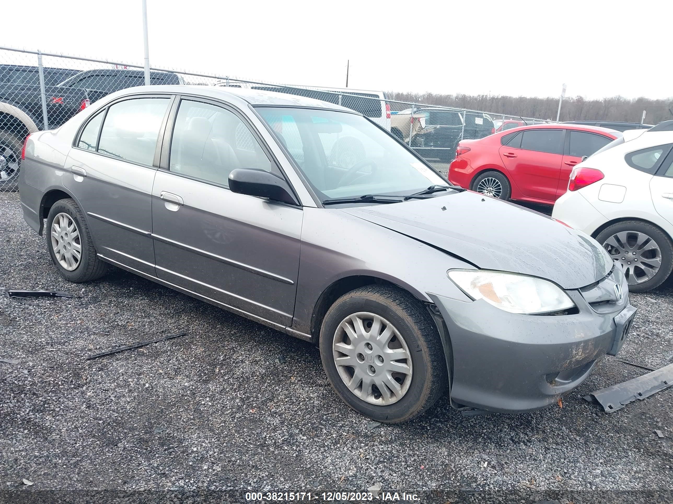 HONDA CIVIC 2005 2hges16565h593778