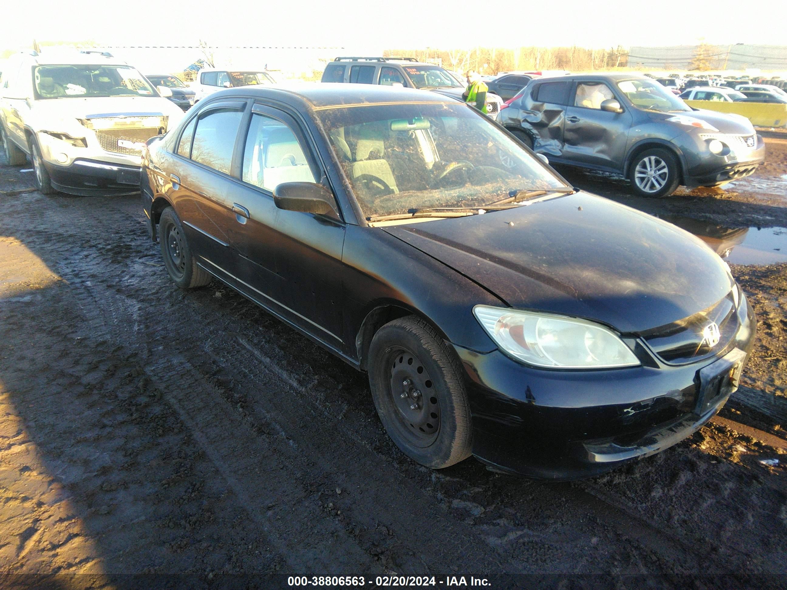 HONDA CIVIC 2005 2hges16575h607901