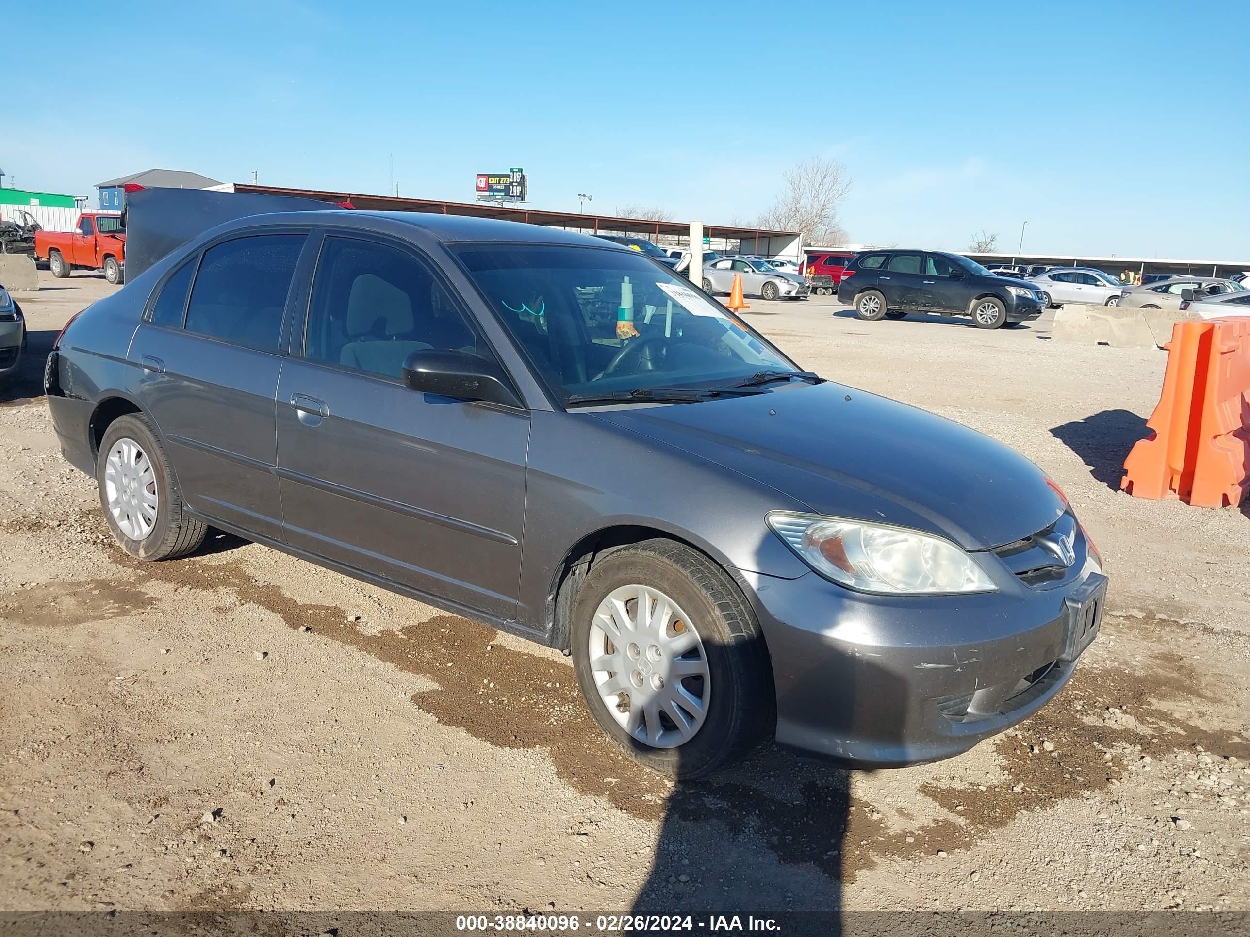 HONDA CIVIC 2005 2hges16575h629493