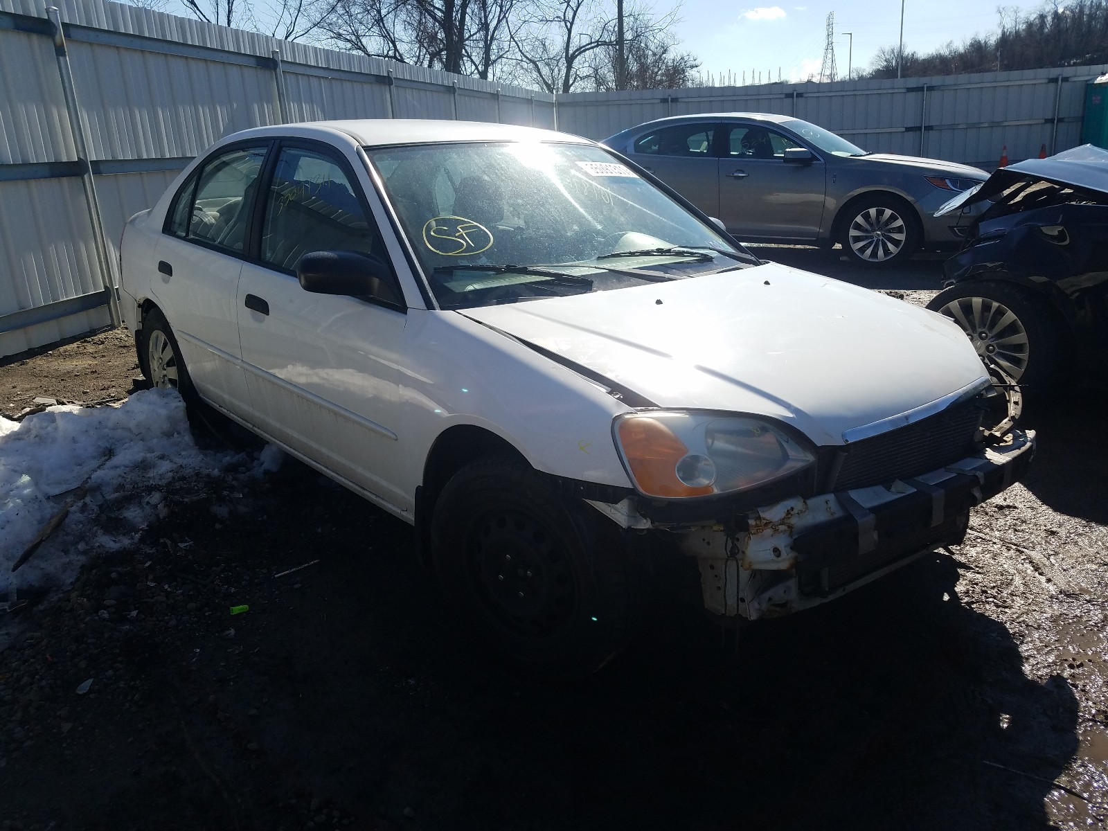 HONDA CIVIC LX 2001 2hges16581h510314