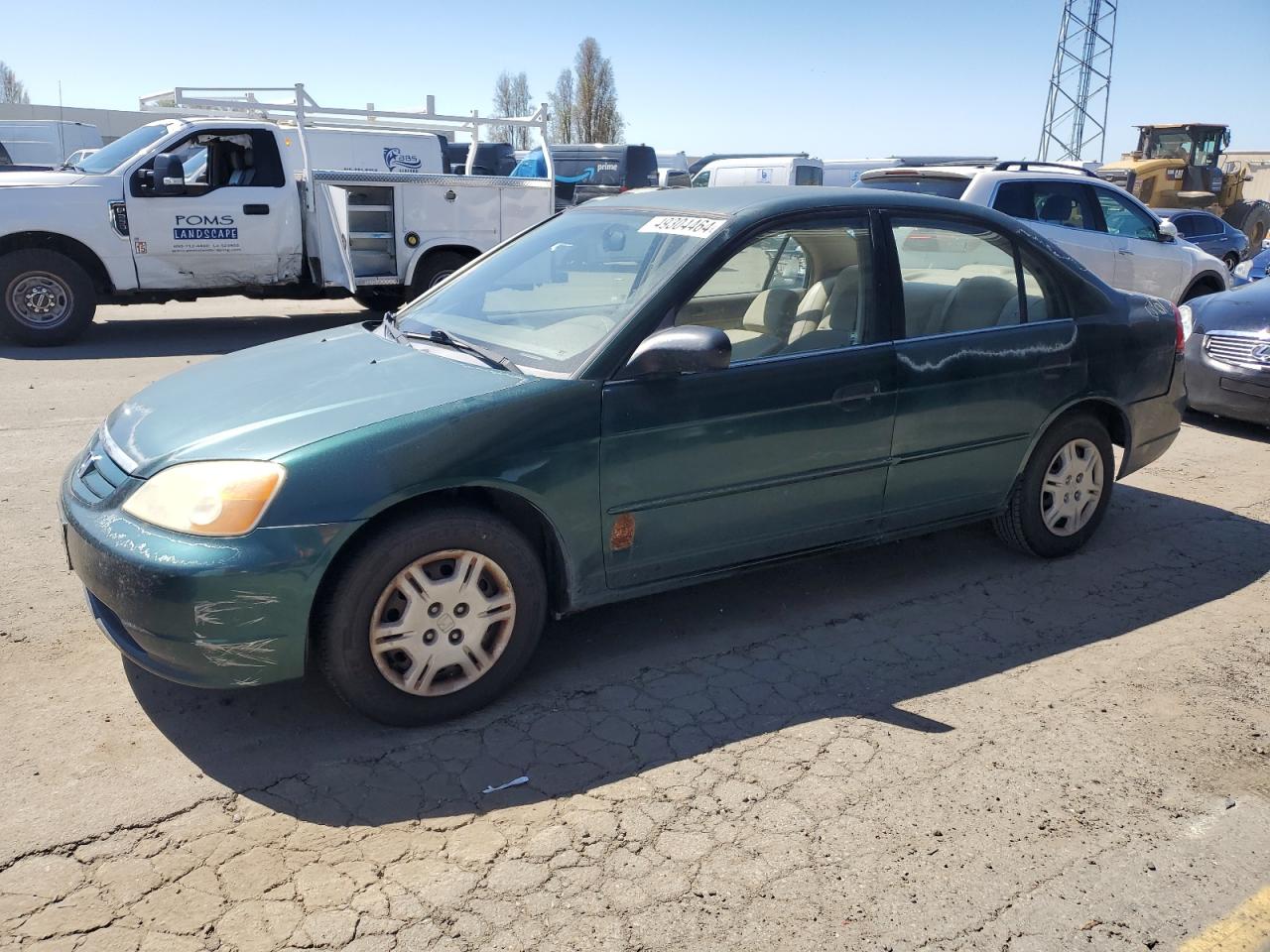 HONDA CIVIC 2001 2hges16581h574532