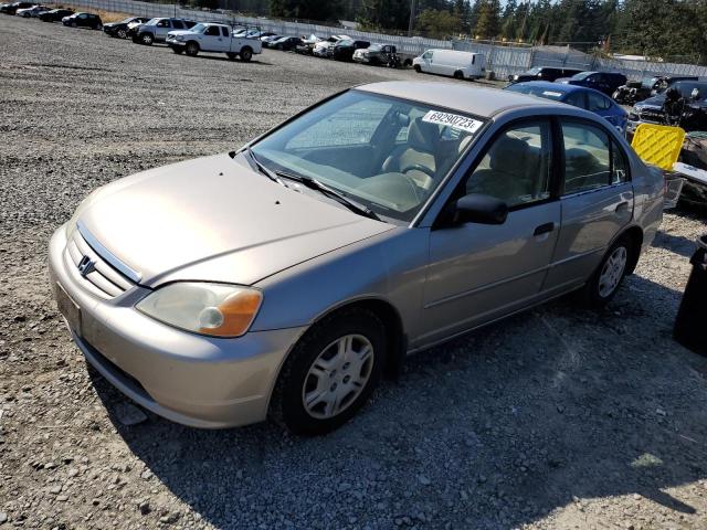 HONDA CIVIC LX 2001 2hges16581h600997