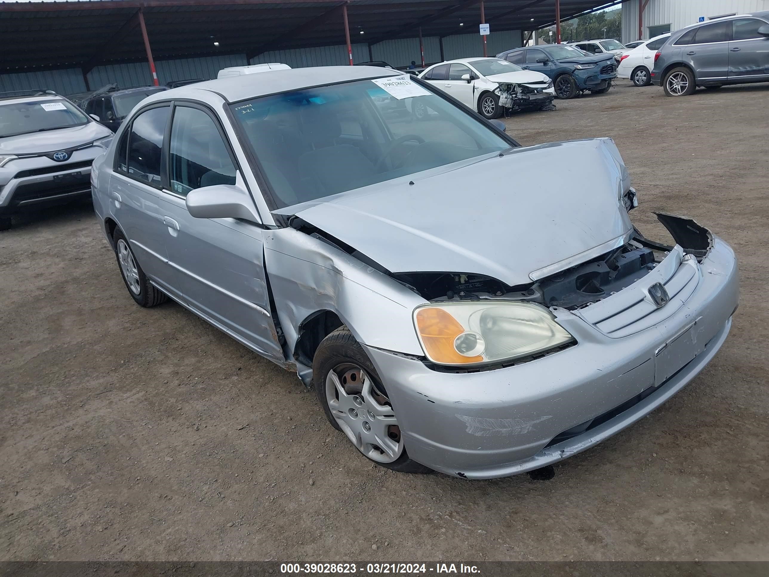 HONDA CIVIC 2002 2hges16582h556632