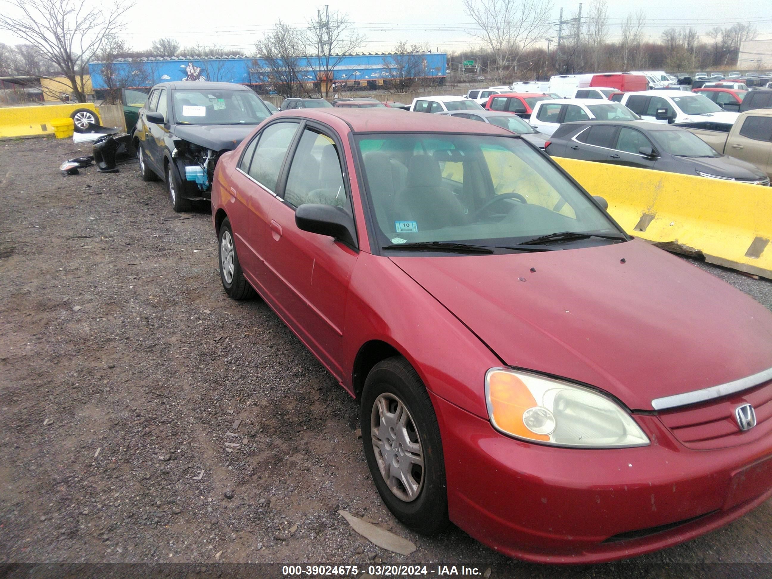 HONDA CIVIC 2002 2hges16582h606168