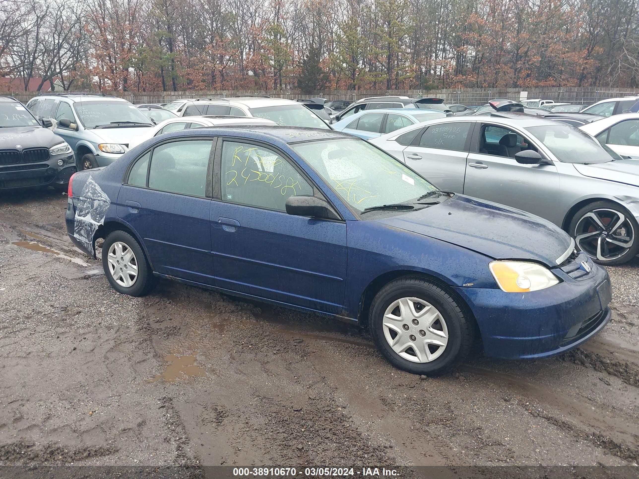 HONDA CIVIC 2003 2hges16583h541257