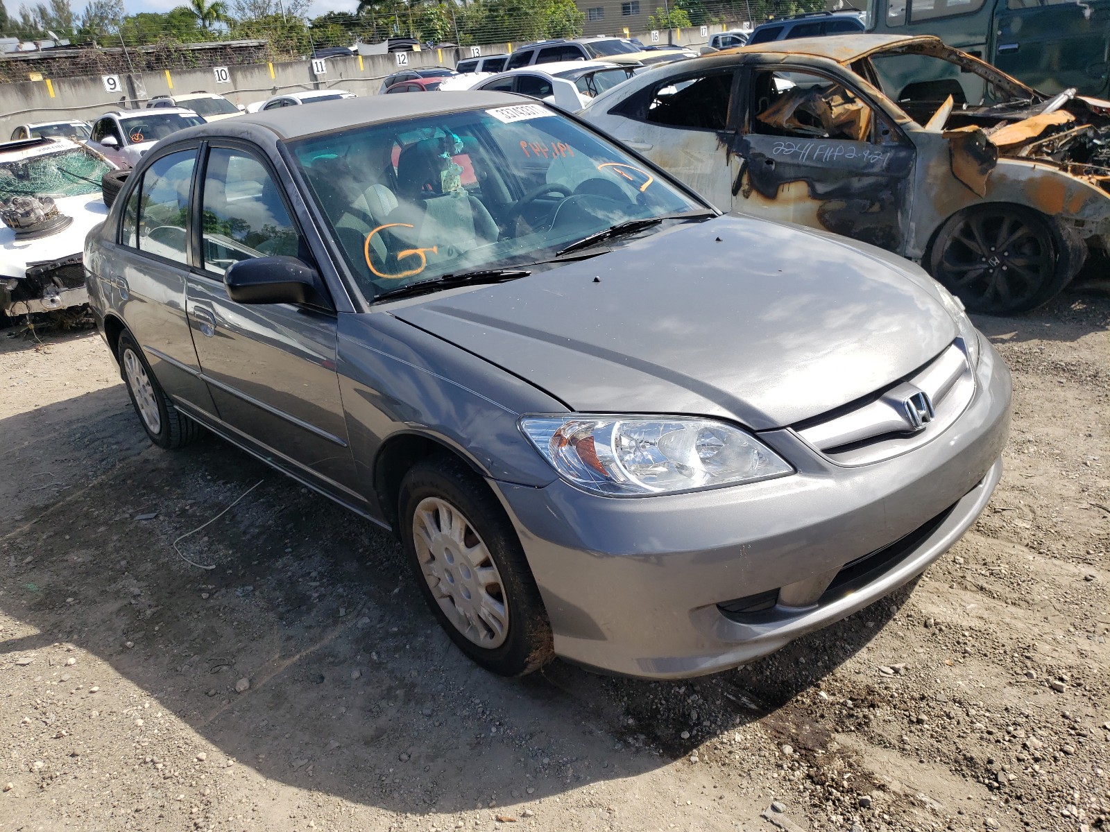 HONDA CIVIC LX 2004 2hges16584h515808