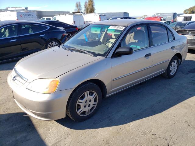 HONDA CIVIC 2001 2hges16591h610535