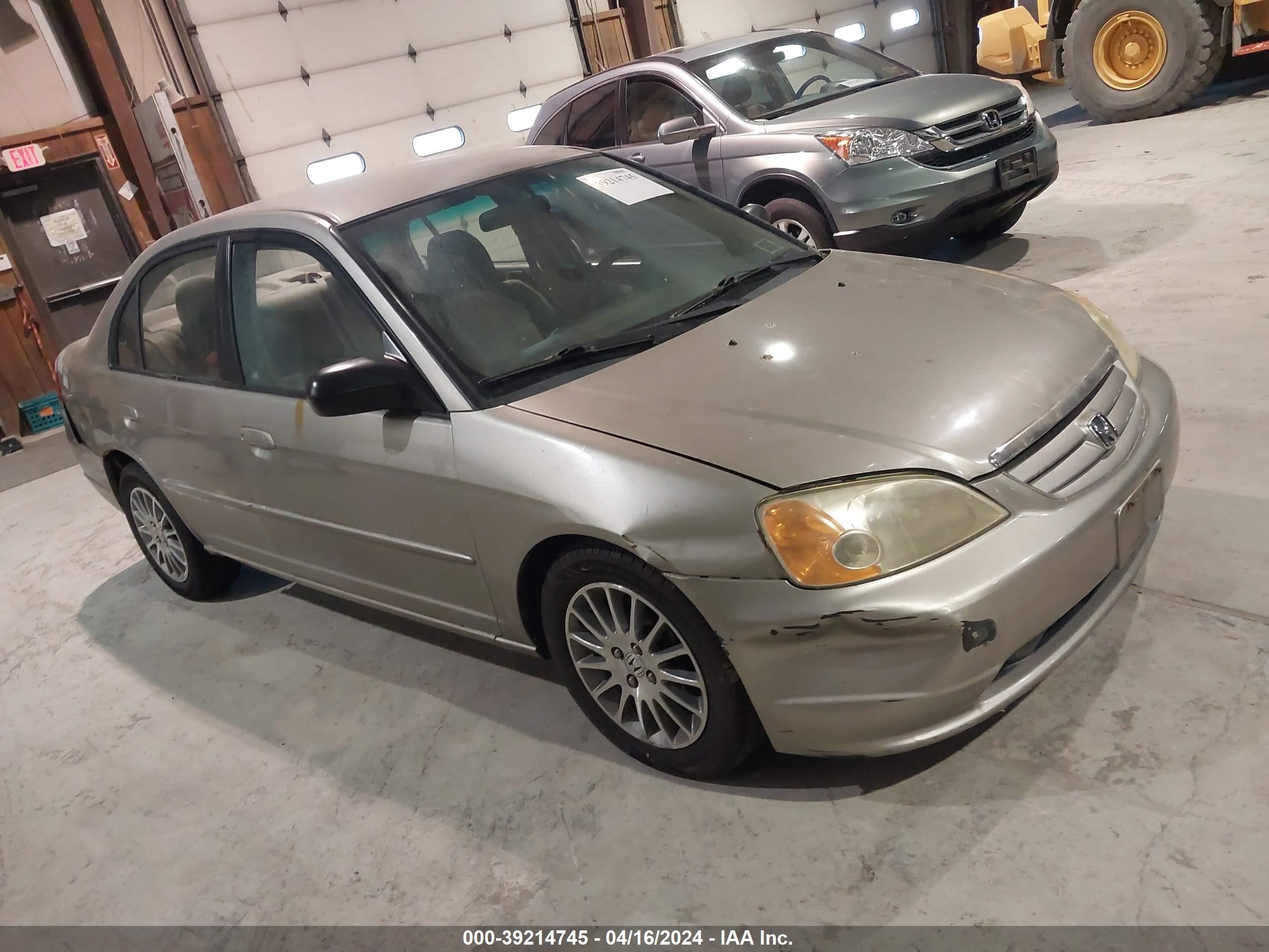 HONDA CIVIC 2003 2hges16593h508087