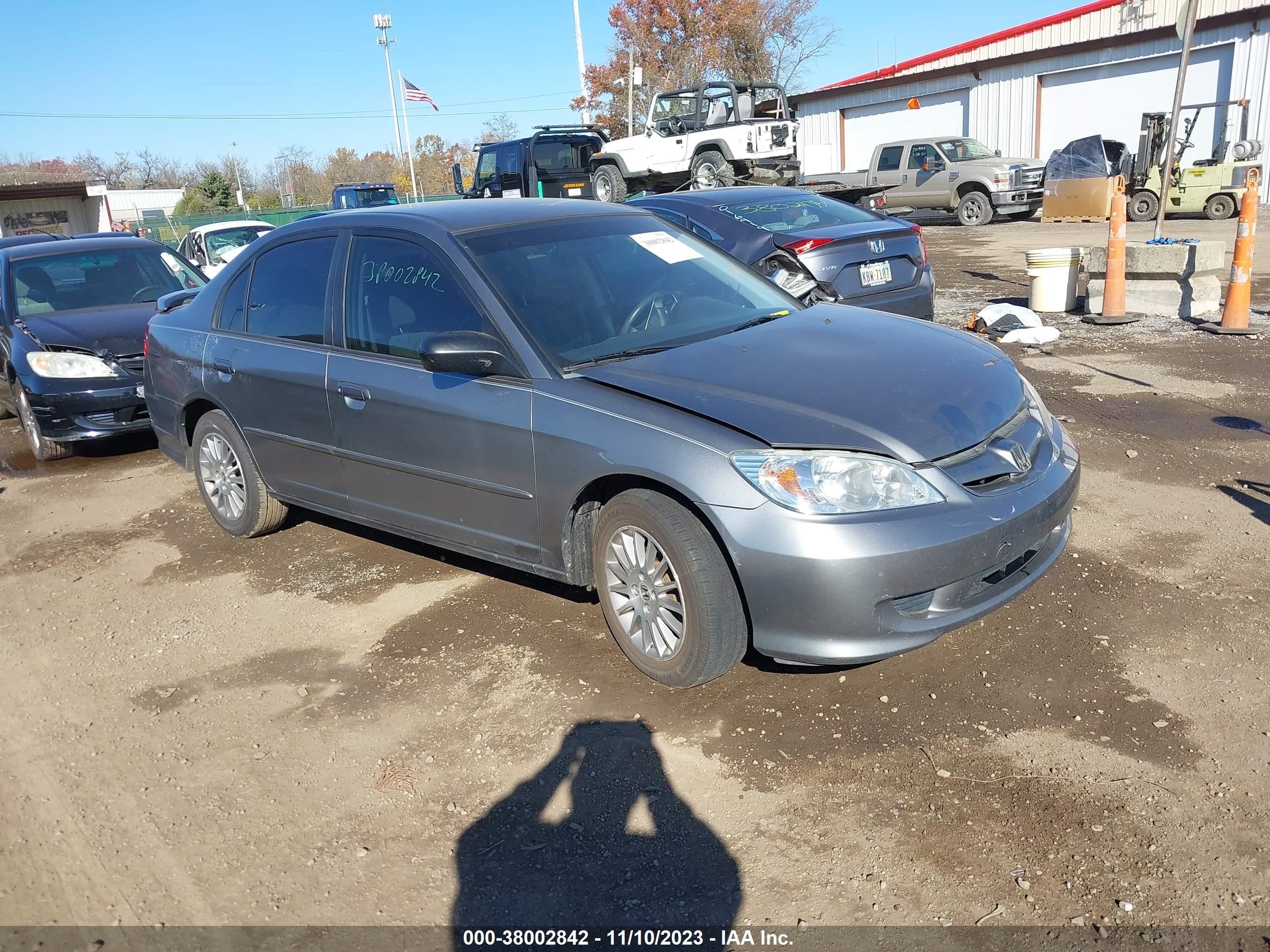 HONDA CIVIC 2005 2hges16595h587053