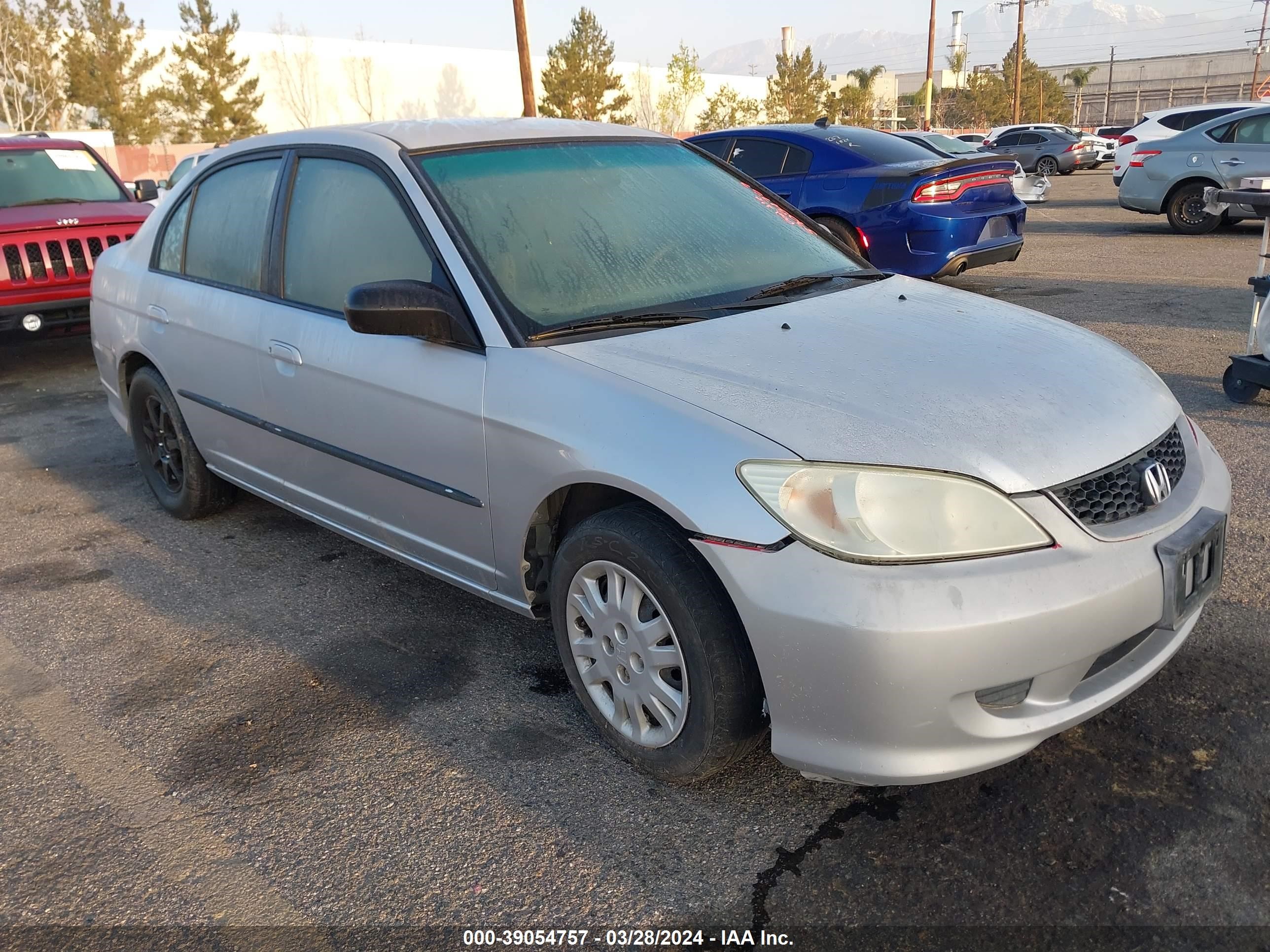 HONDA CIVIC 2005 2hges165x5h595212