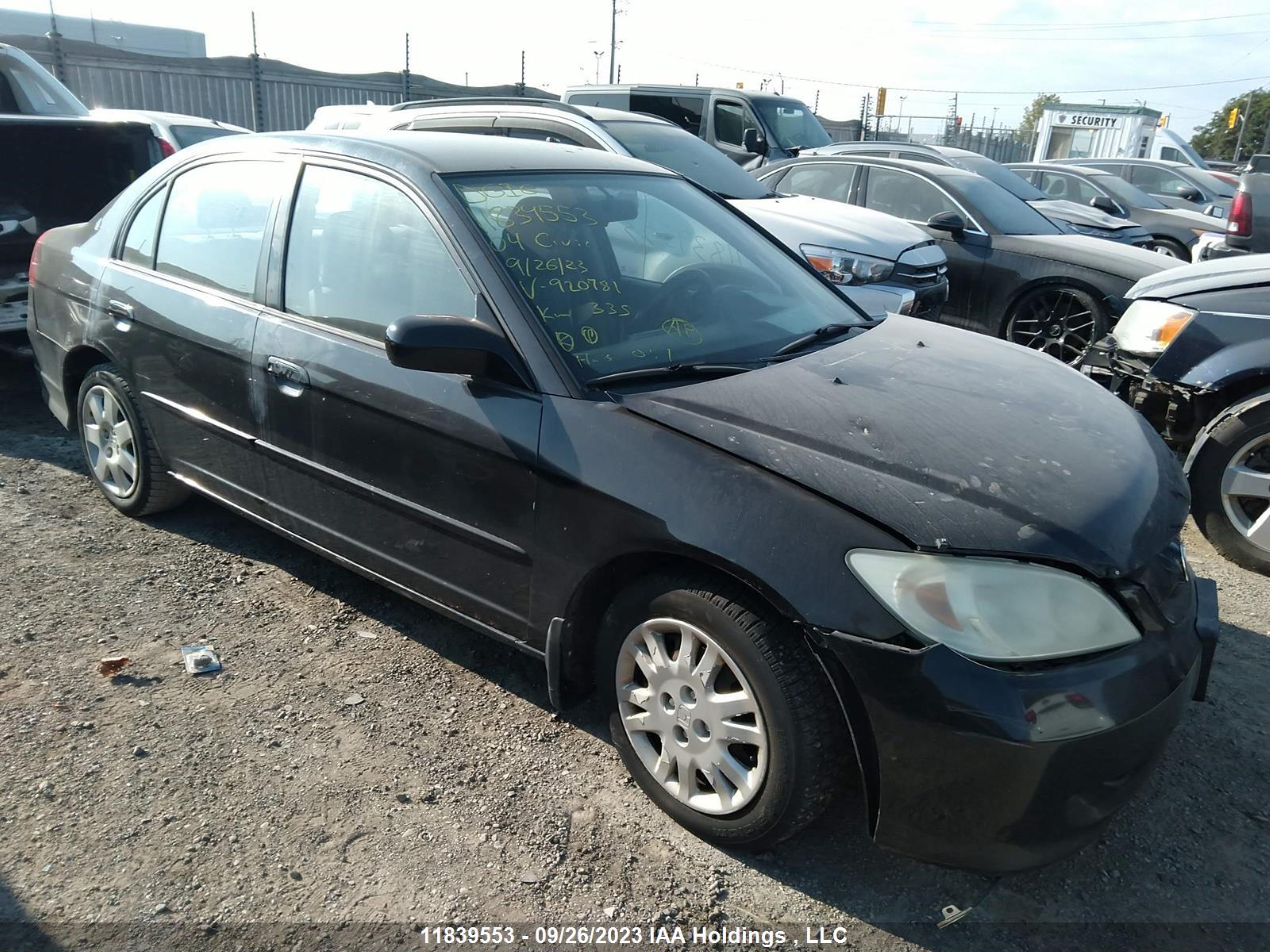 HONDA CIVIC 2004 2hges16604h920781