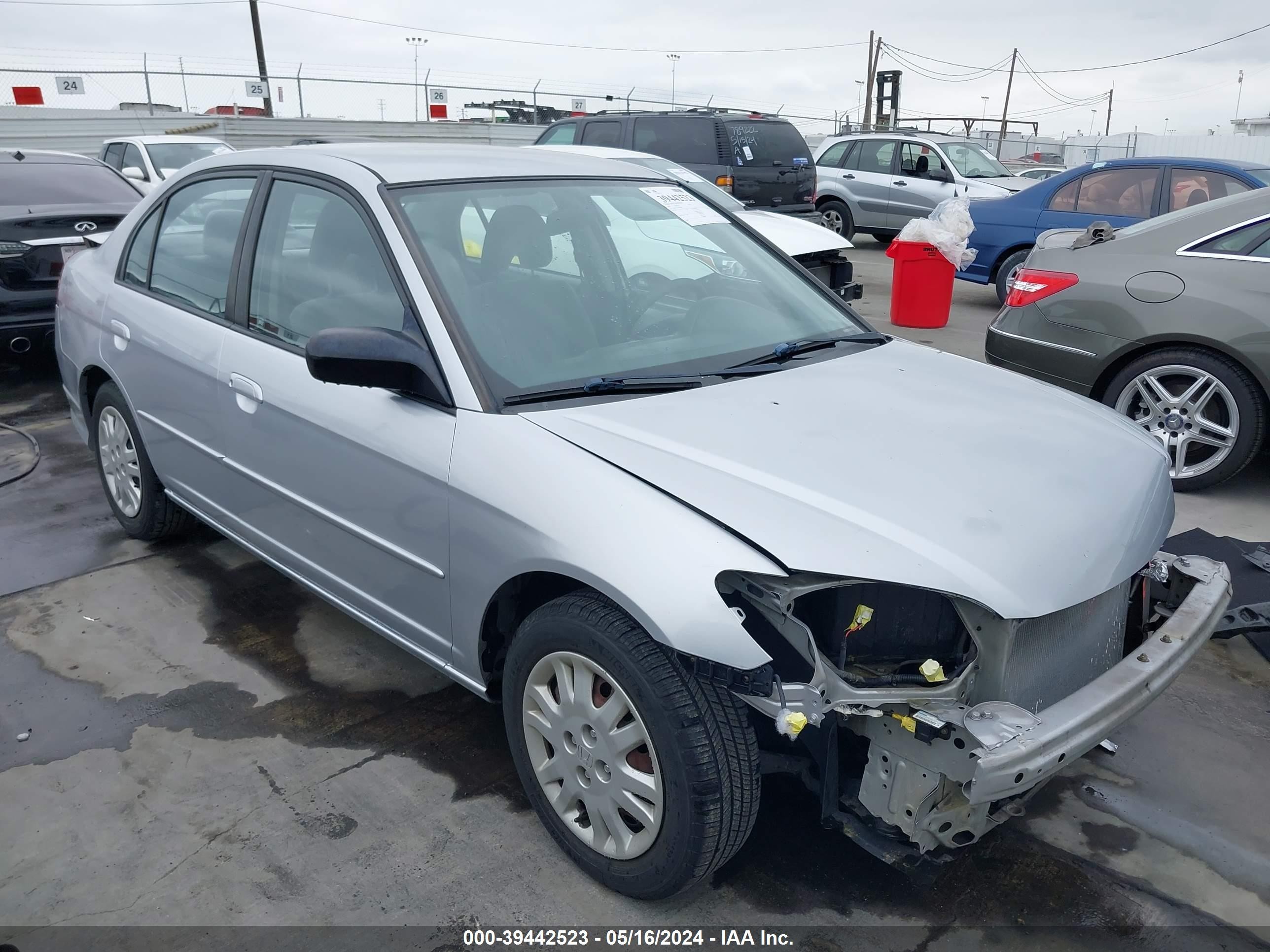 HONDA CIVIC 2005 2hges16605h624886