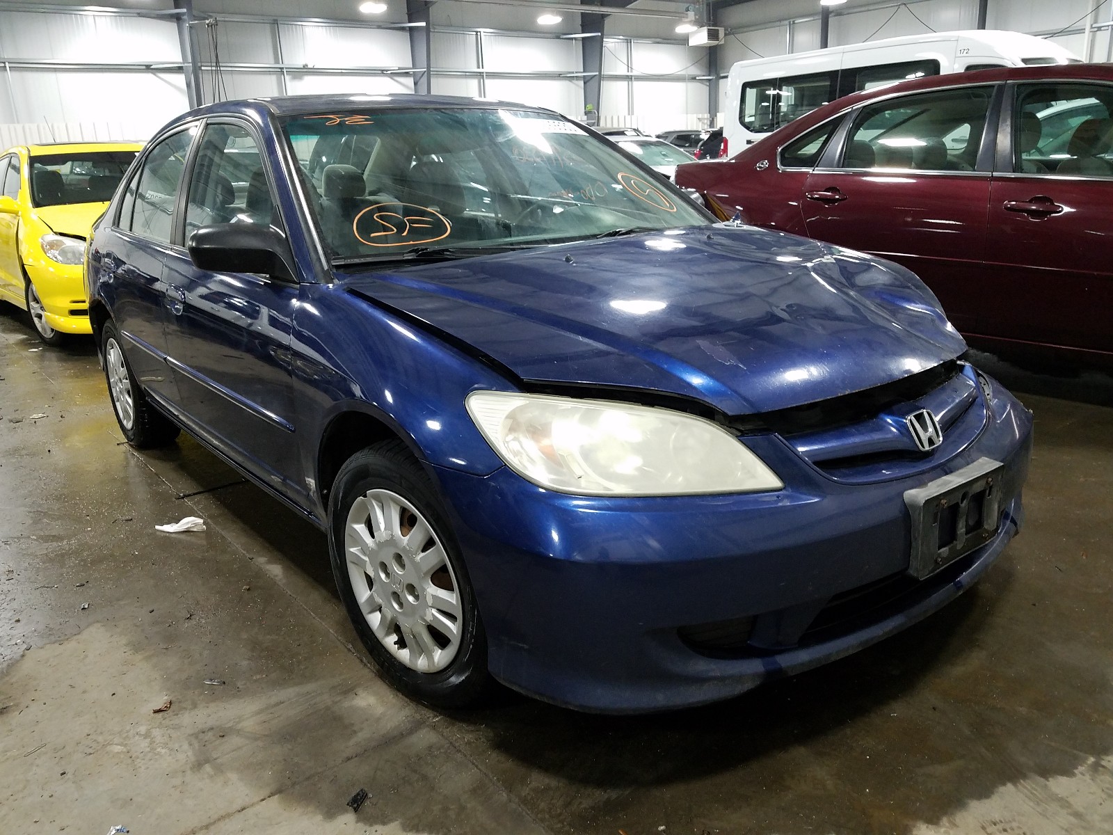 HONDA CIVIC LX 2005 2hges16625h537524