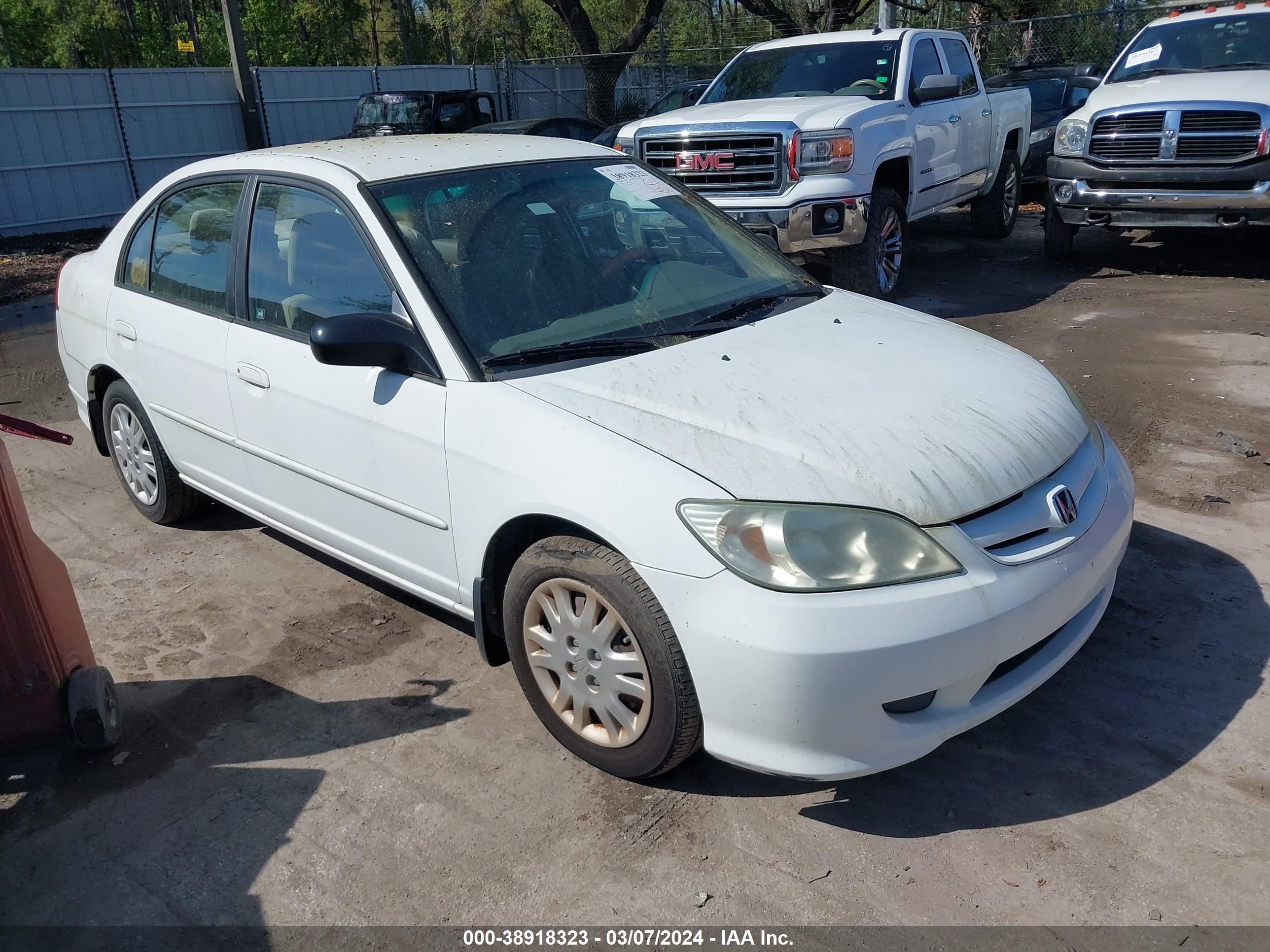 HONDA CIVIC 2005 2hges16645h532616