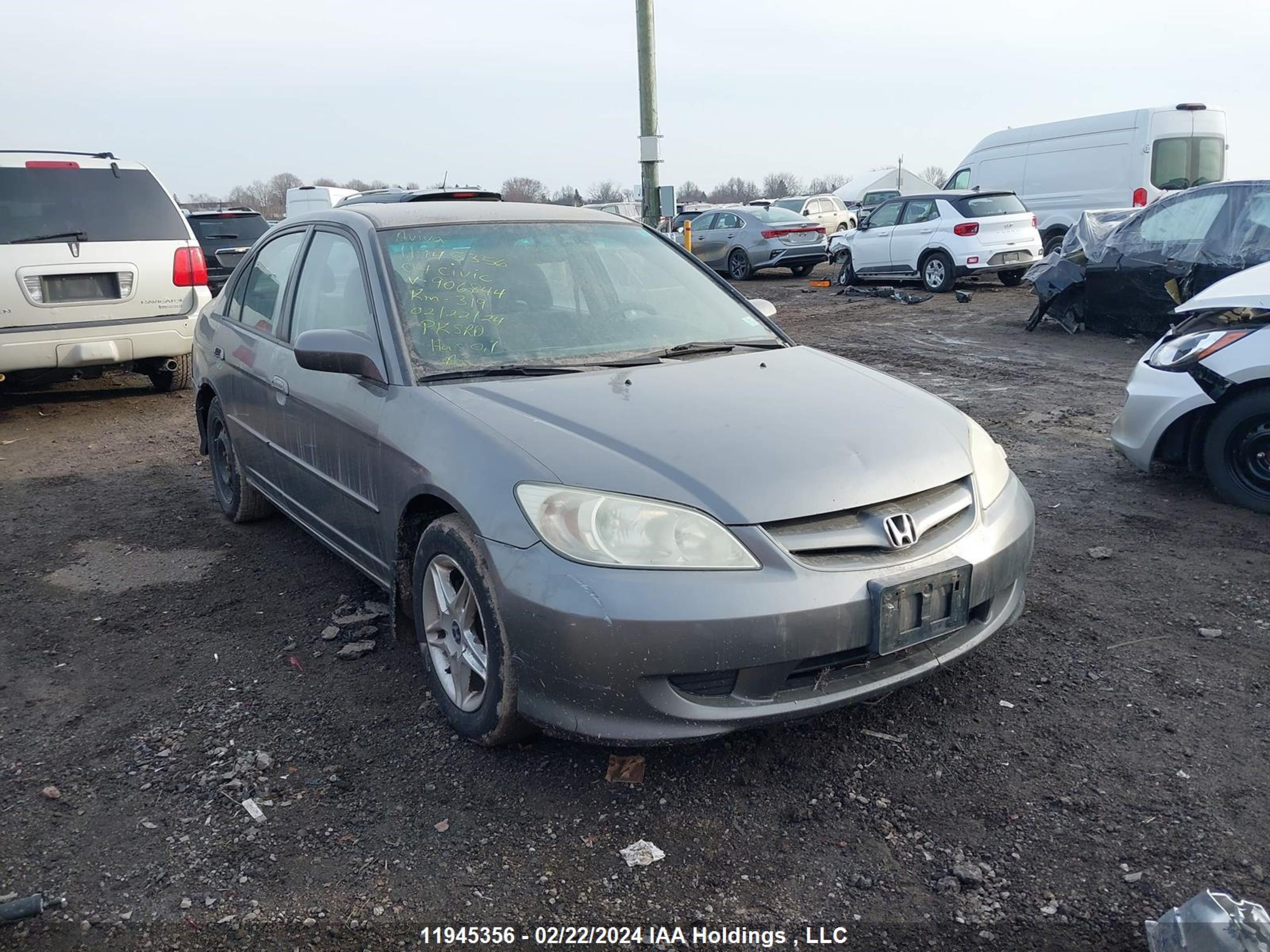 HONDA CIVIC 2004 2hges16654h906844