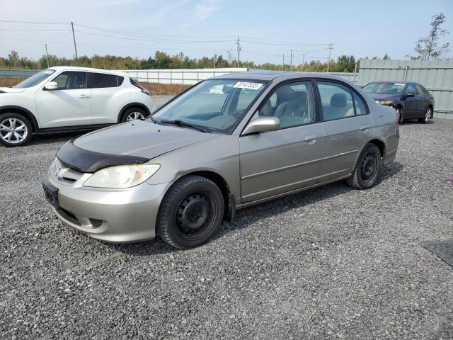 HONDA CIVIC LX 2005 2hges16665h033896