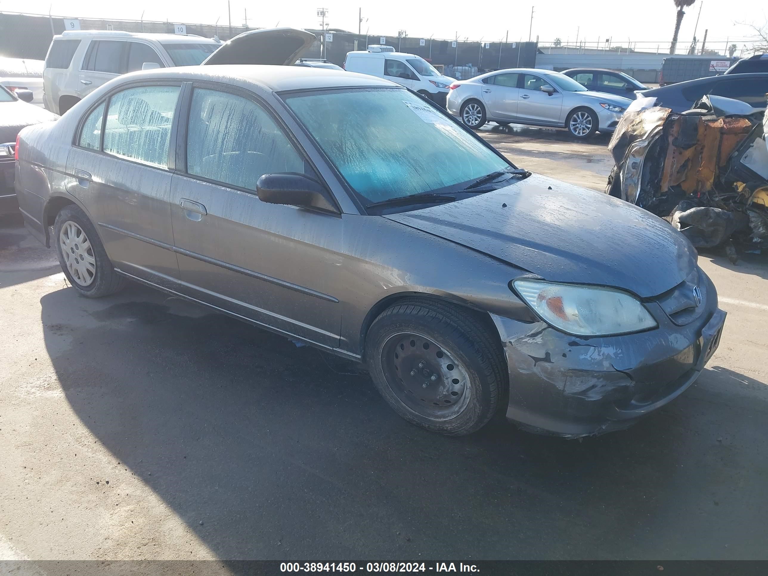 HONDA CIVIC 2005 2hges16695h504990