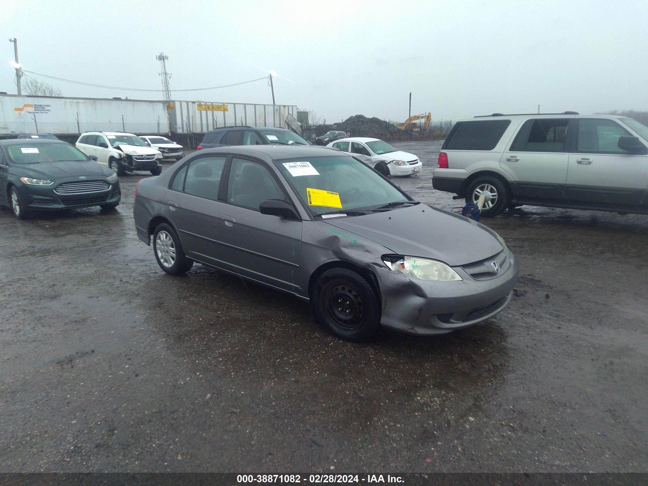 HONDA CIVIC 2005 2hges16695h568429