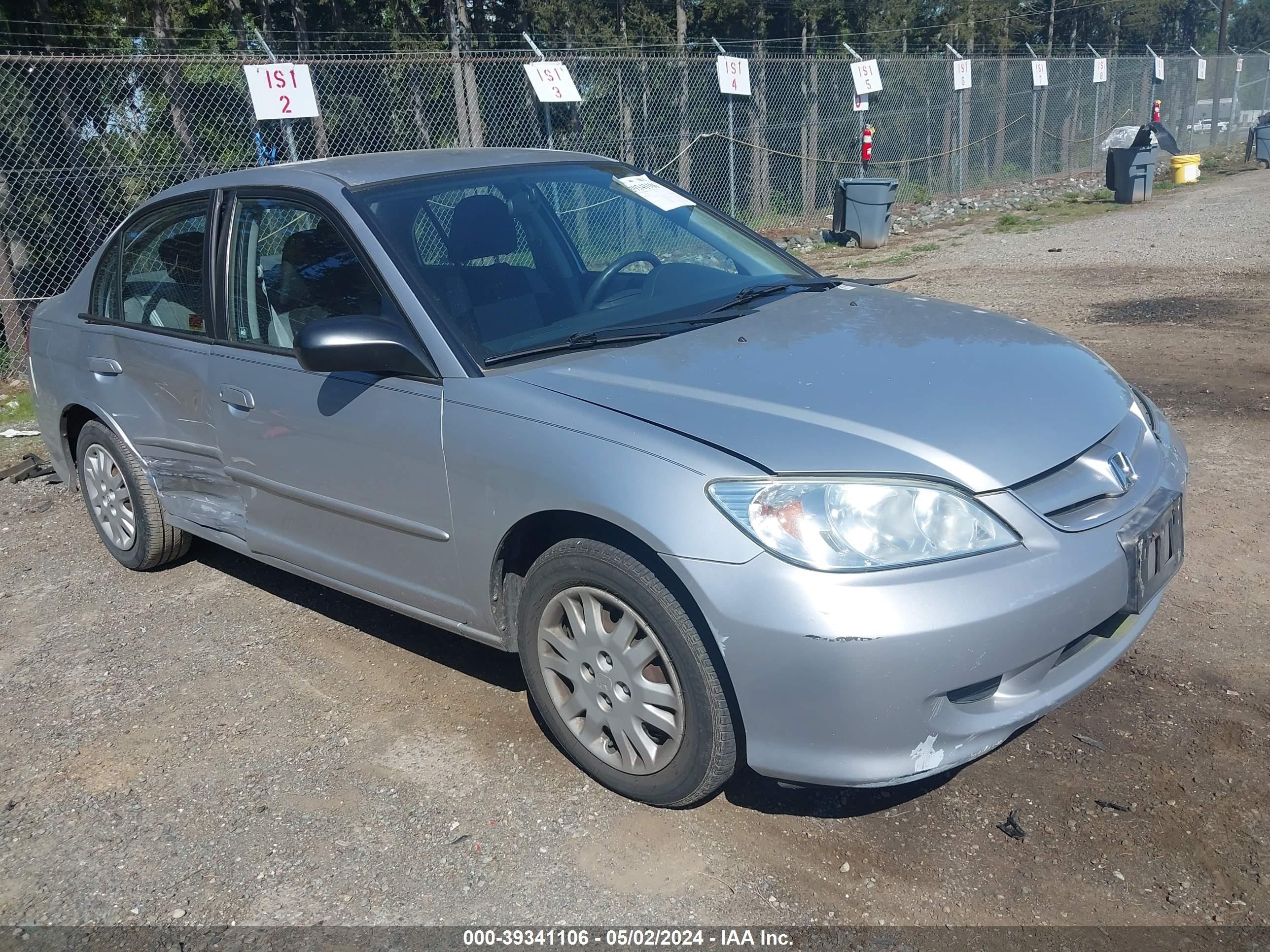 HONDA CIVIC 2005 2hges166x5h615502