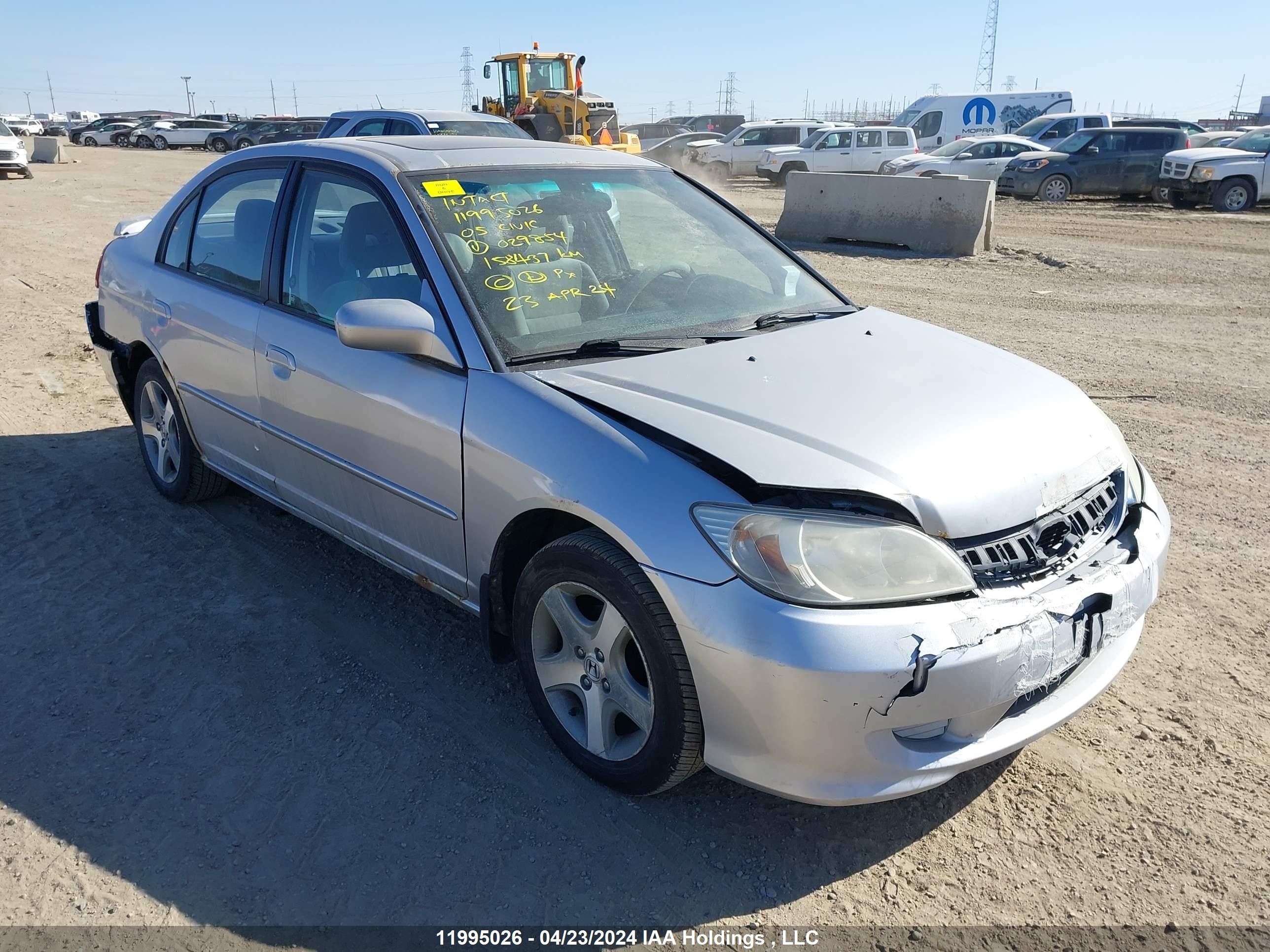 HONDA CIVIC 2005 2hges16815h029854