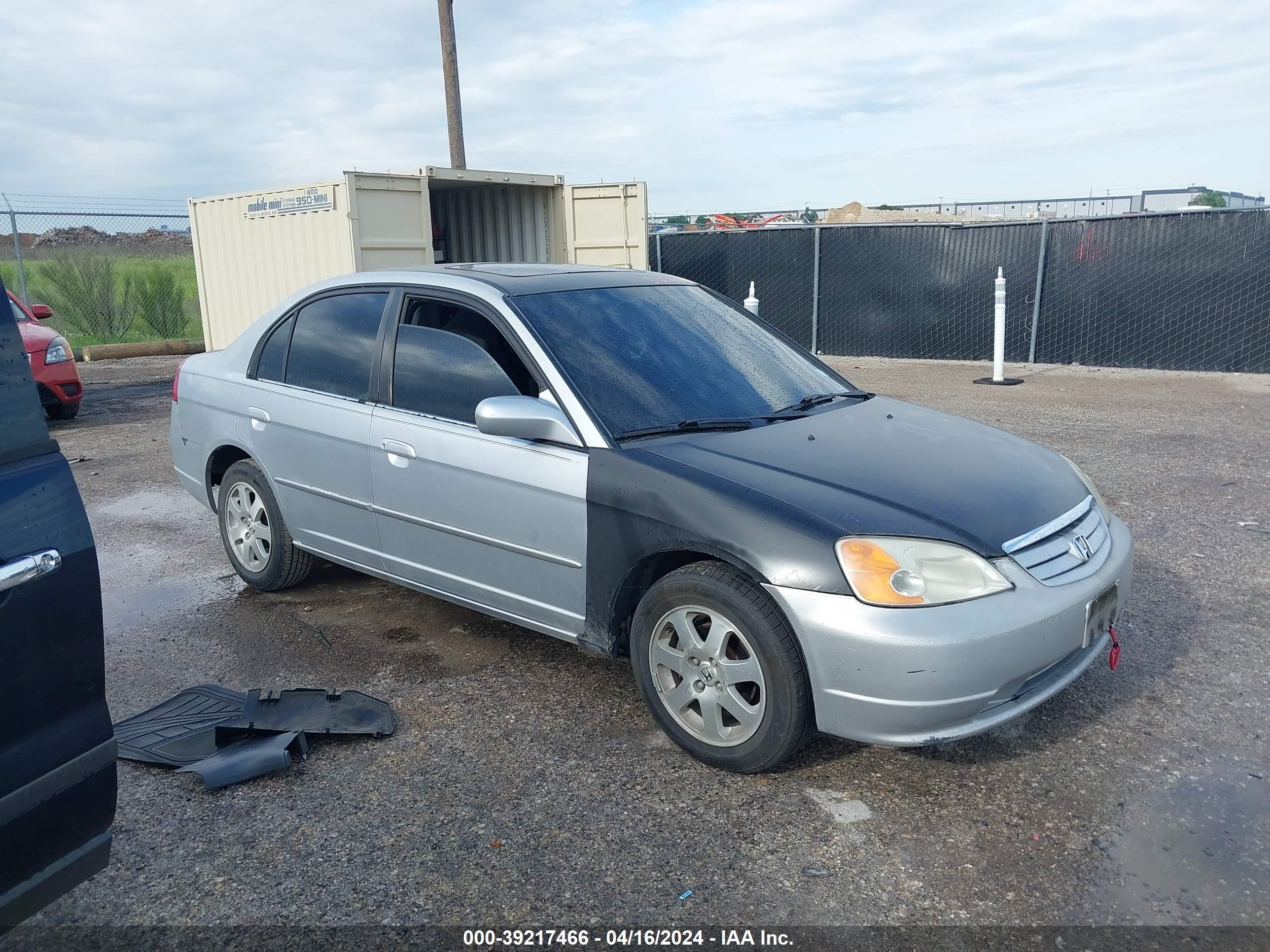 HONDA CIVIC 2002 2hges25712h582000