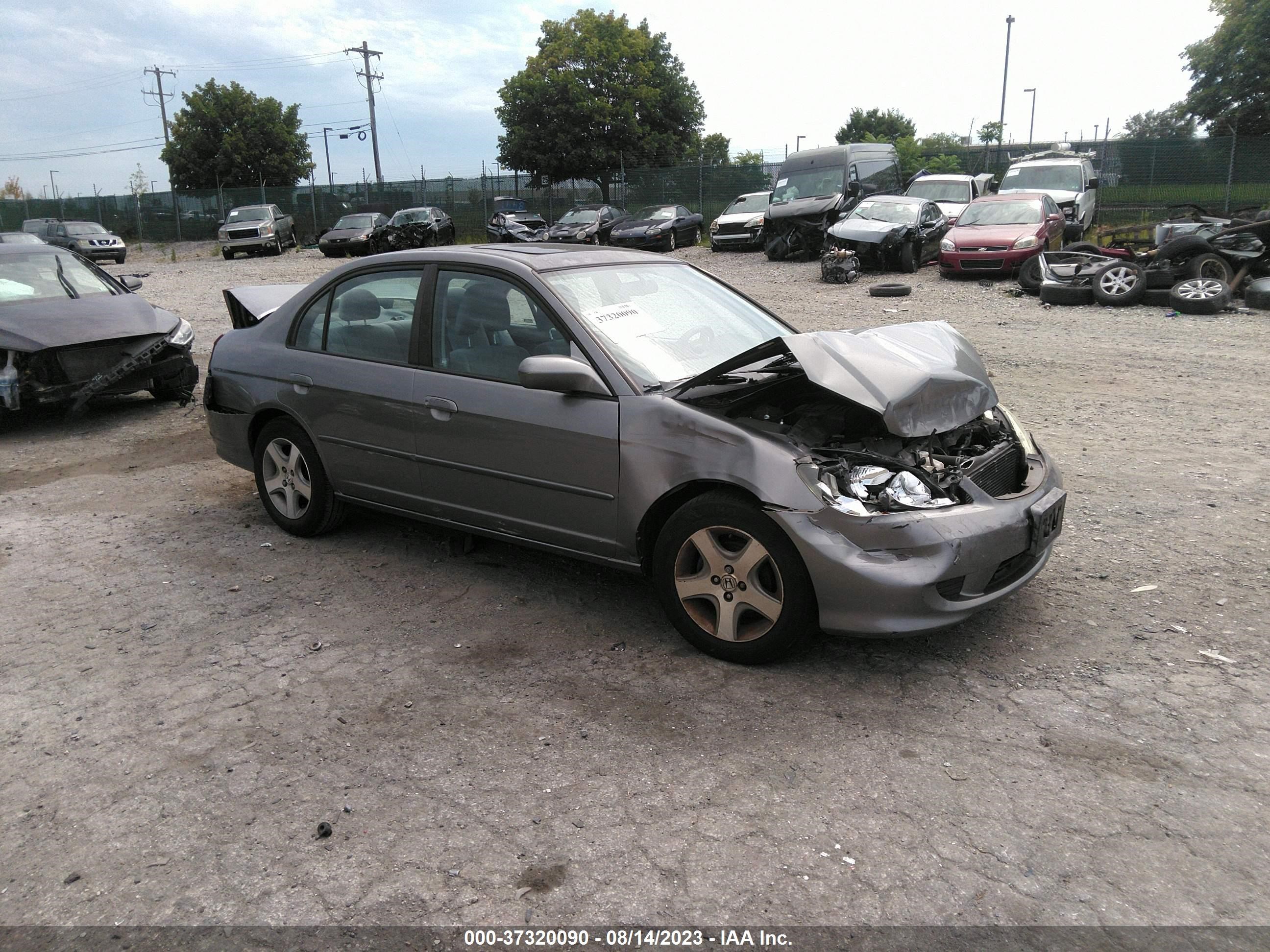 HONDA CIVIC 2005 2hges25765h519124